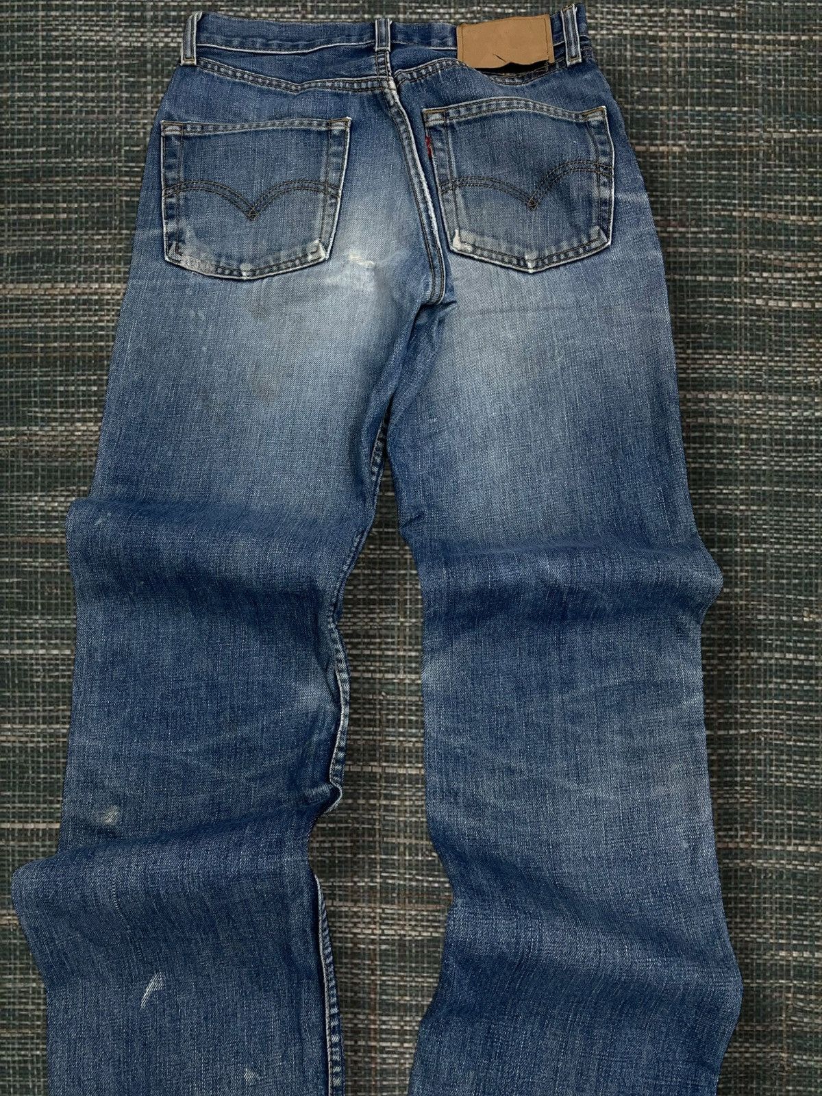 Levi's Vintage Clothing Vintage 1990s Original Designer Levis Distressed Denim Size US 26 / EU 42 - 14 Thumbnail