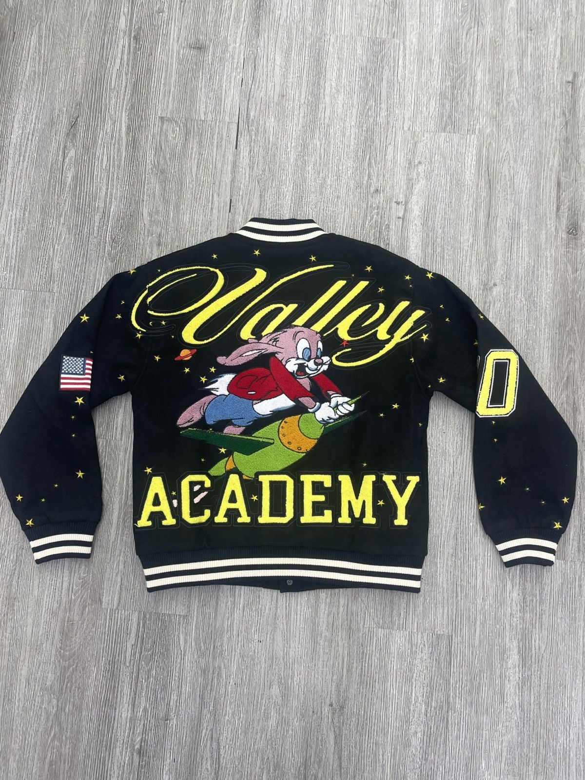 Vale Vale Lives Varsity jacket (black) Size US S / EU 44-46 / 1 - 2 Thumbnail