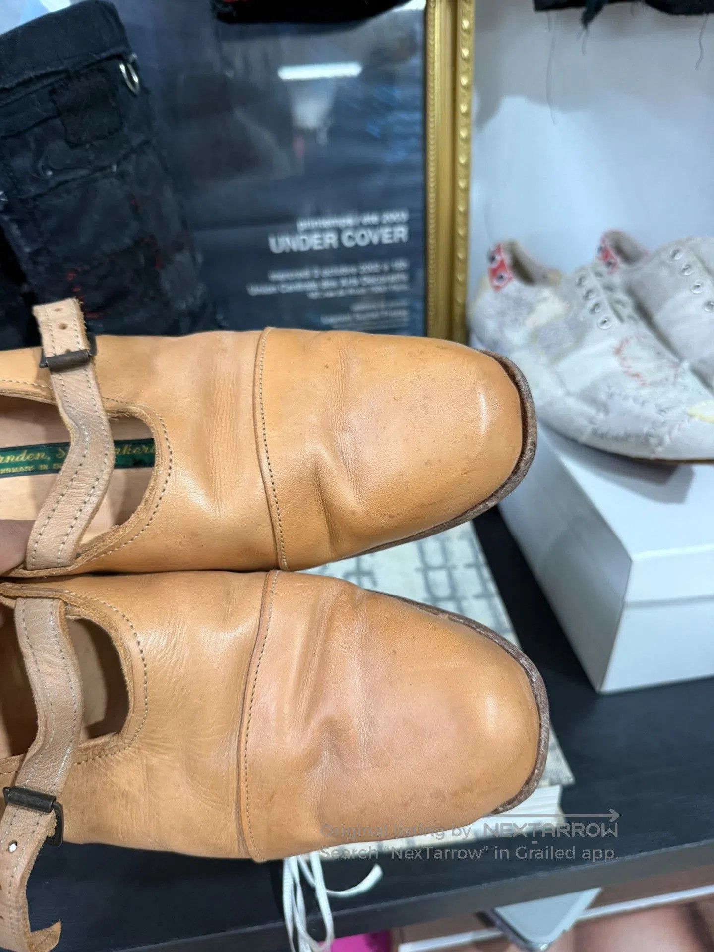 Paul Harnden Shoemakers Paul Harden Pleated Leather Ankle Boots. Size US 5 / EU 37 - 4 Thumbnail