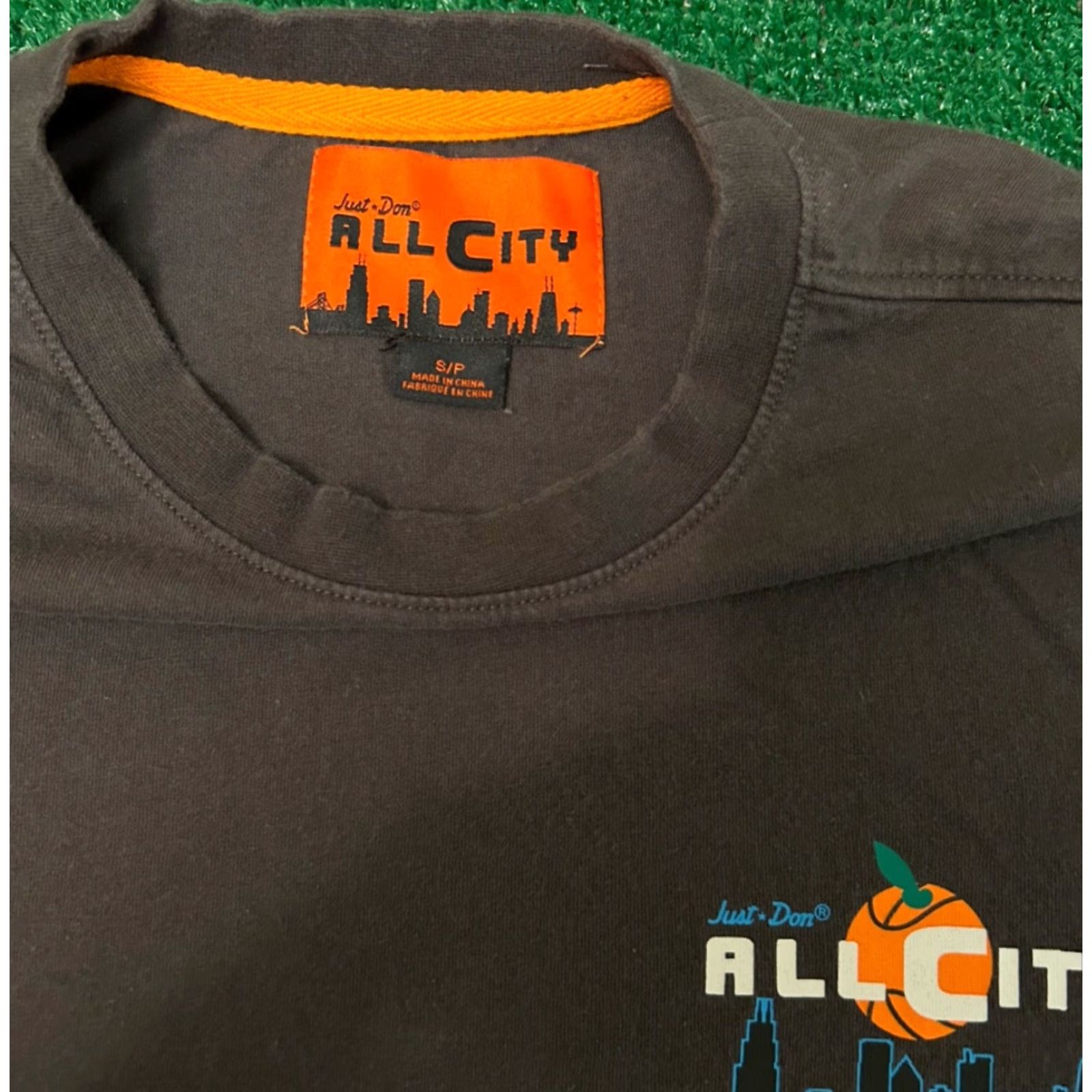Just Don VINTAGE Just Don X All City Basketball Tee Shirt Mens Size Small NYC Gray Short Sleeve T-Shirt Sports Hip Hop City S Mens Size US S / EU 44-46 / 1 - 3 Thumbnail