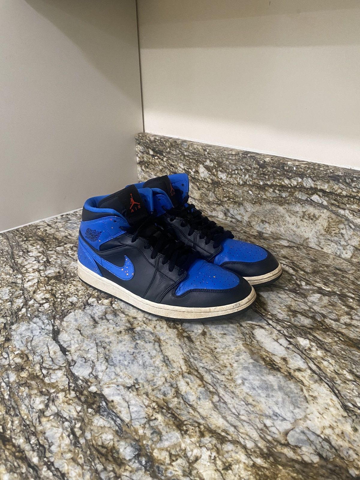 Jordan Brand × Nike Royal blue splatter Size US 11 / EU 44 - 4 Thumbnail