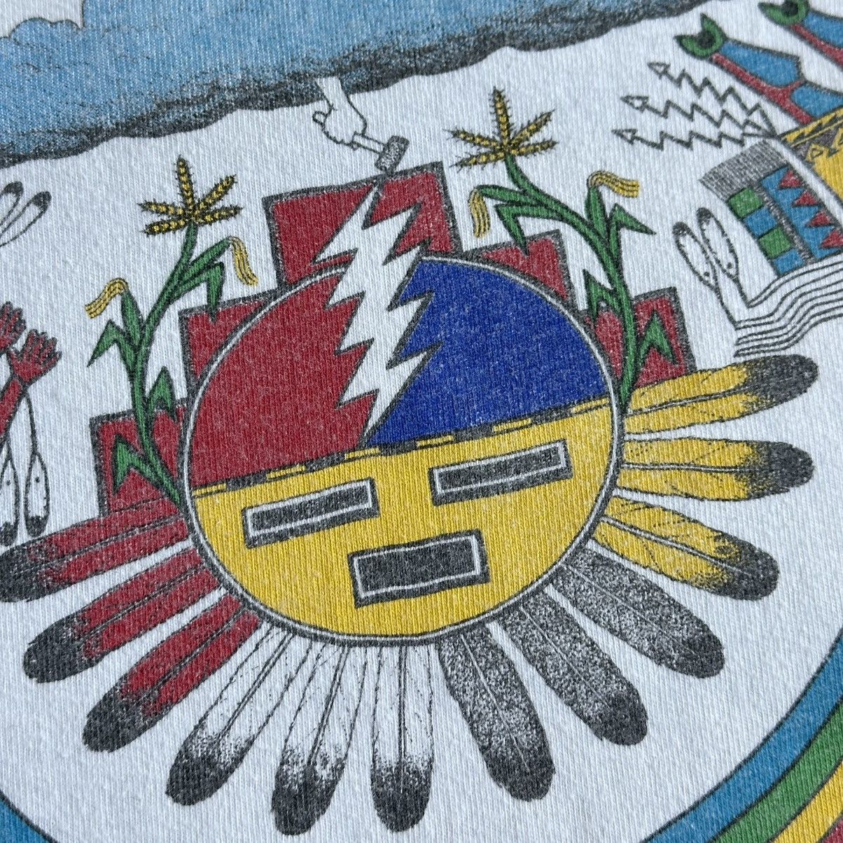 Grateful Dead Rare Vintage 1982 Grateful Dead David Lundquist Eagle Tee Size US XL / EU 56 / 4 - 4 Thumbnail
