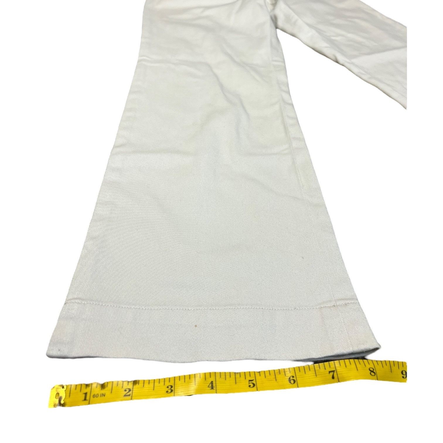 Other Harold’s Women’s White Stretch Pants | Size 0 Size 25" / US 0 / IT 36 - 6 Thumbnail