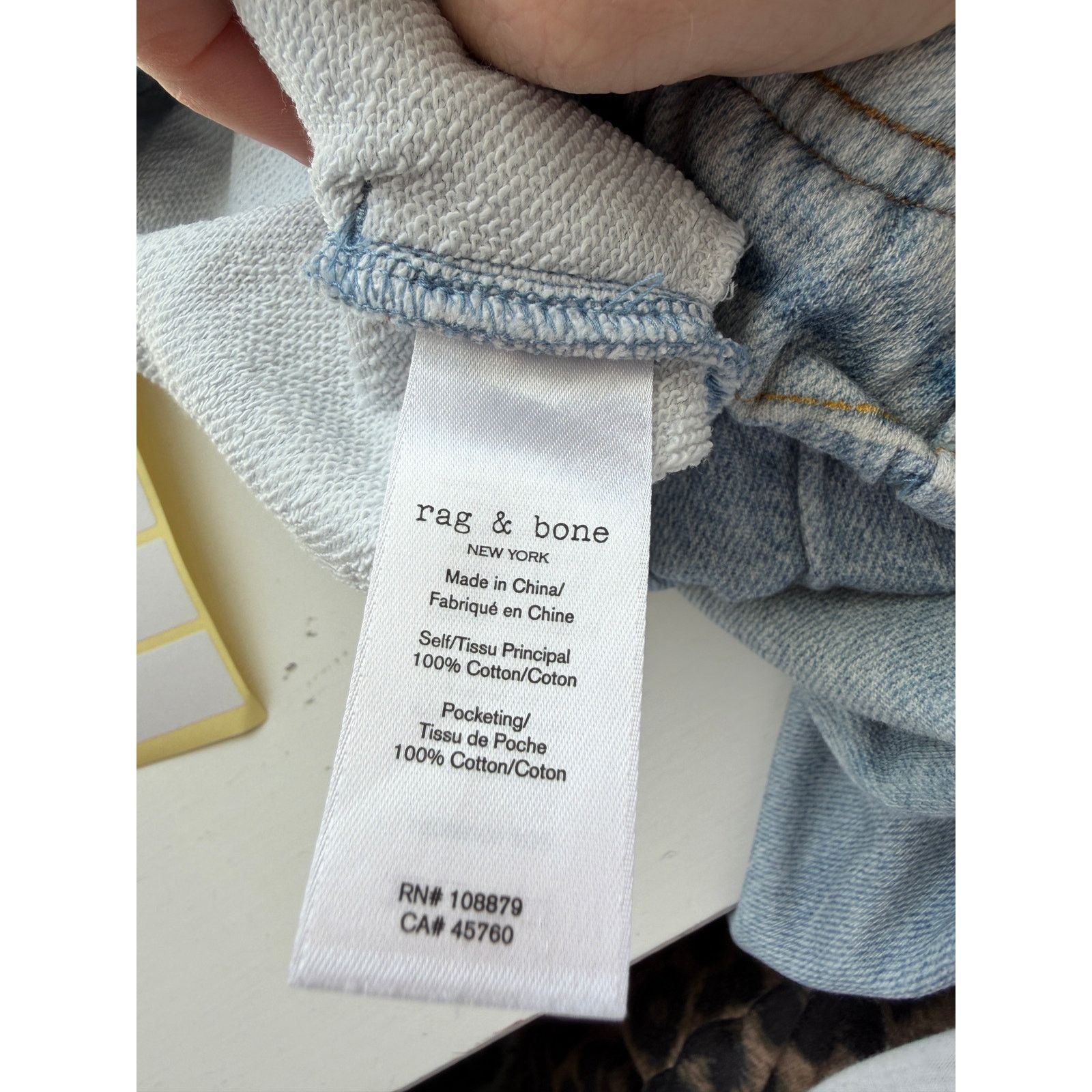 Rag & Bone Rag & Bone Miramar Jogger Jeans Women XS Light Wash Size 26" / US 2 / IT 38 - 11 Thumbnail