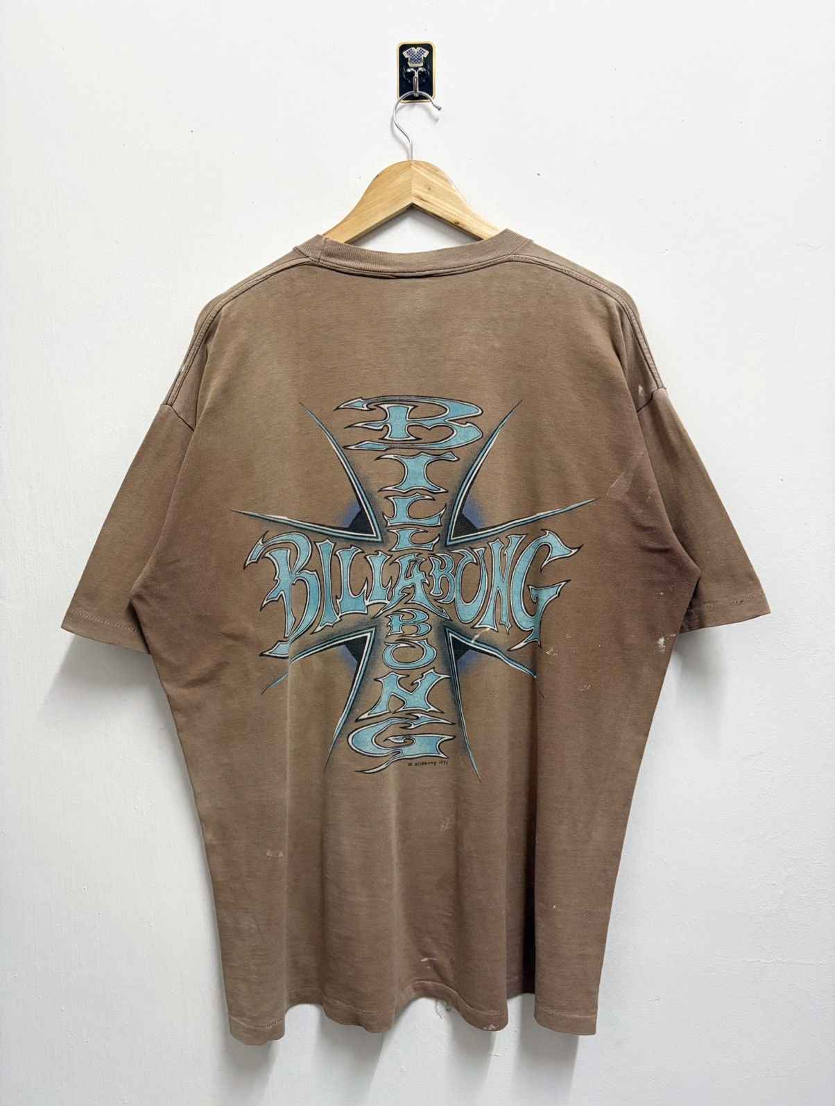 Billabong Vintage 90's Billabong Ripoff West Coast Choppers T-Shirt Size US L / EU 52-54 / 3 - 1 Thumbnail