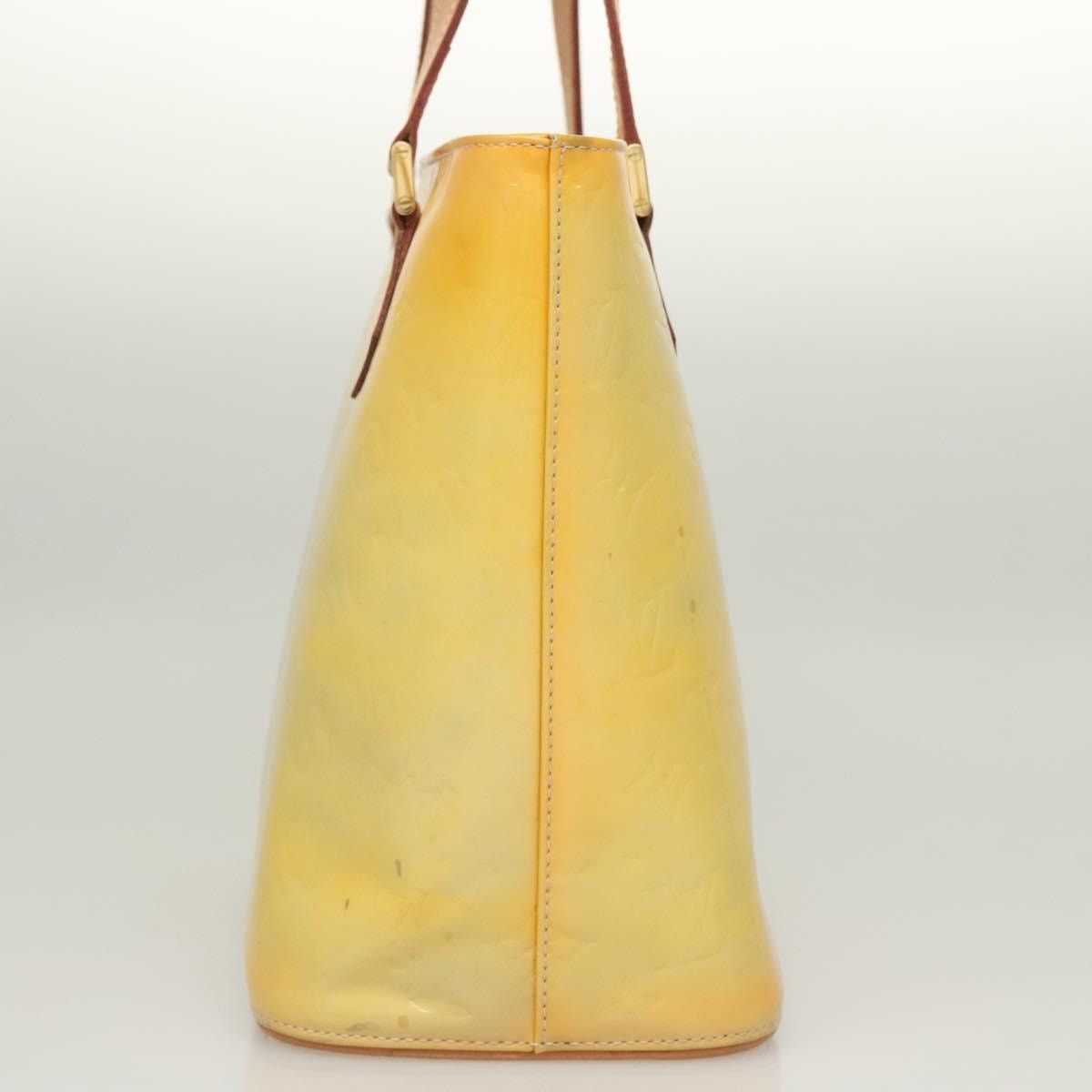 Louis Vuitton LOUIS VUITTON Monogram Vernis Houston Hand Bag Gris M91053 Size ONE SIZE - 4 Thumbnail