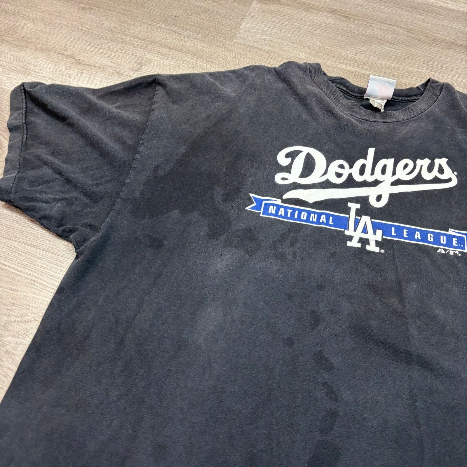 MLB × Majestic × Vintage Vintage Majestic LA Dodgers National League Shirt 3XL Y2K Size US XXL / EU 58 / 5 - 8 Thumbnail