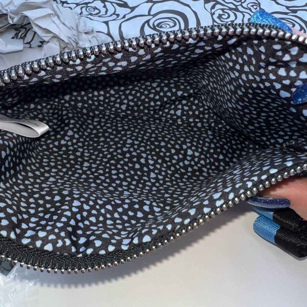 Brighton Brighton Black Denim Sparkle Butterfly Crossbody Bag with Original Tissue Paper Size ONE SIZE - 7 Thumbnail