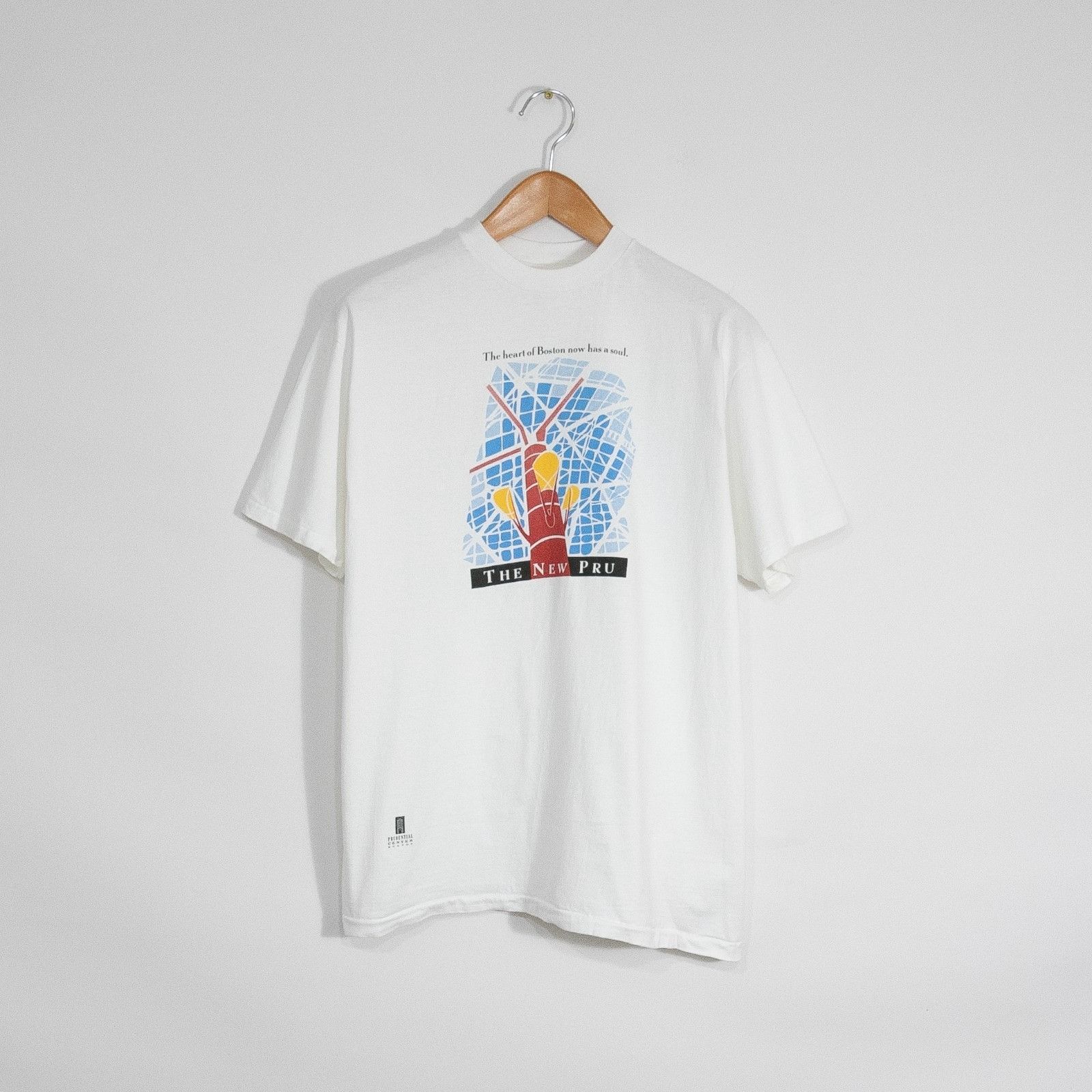 Vintage Vintage 90s The New Pru Boston T Shirt Large - Single Stitch Size US L / EU 52-54 / 3 - 1 Thumbnail
