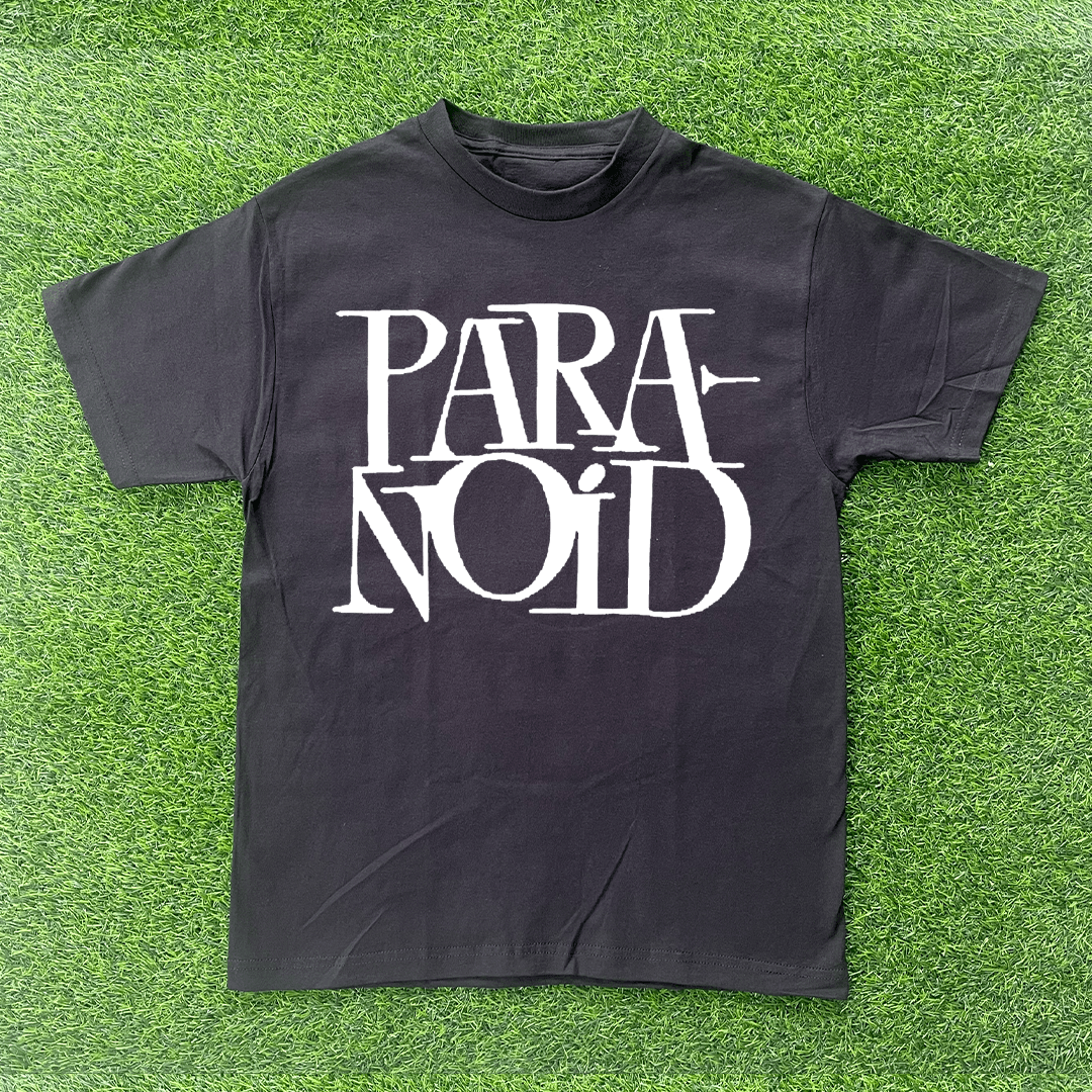 Vintage PARANOID TSHIRT Size US L / EU 52-54 / 3 - 1 Preview