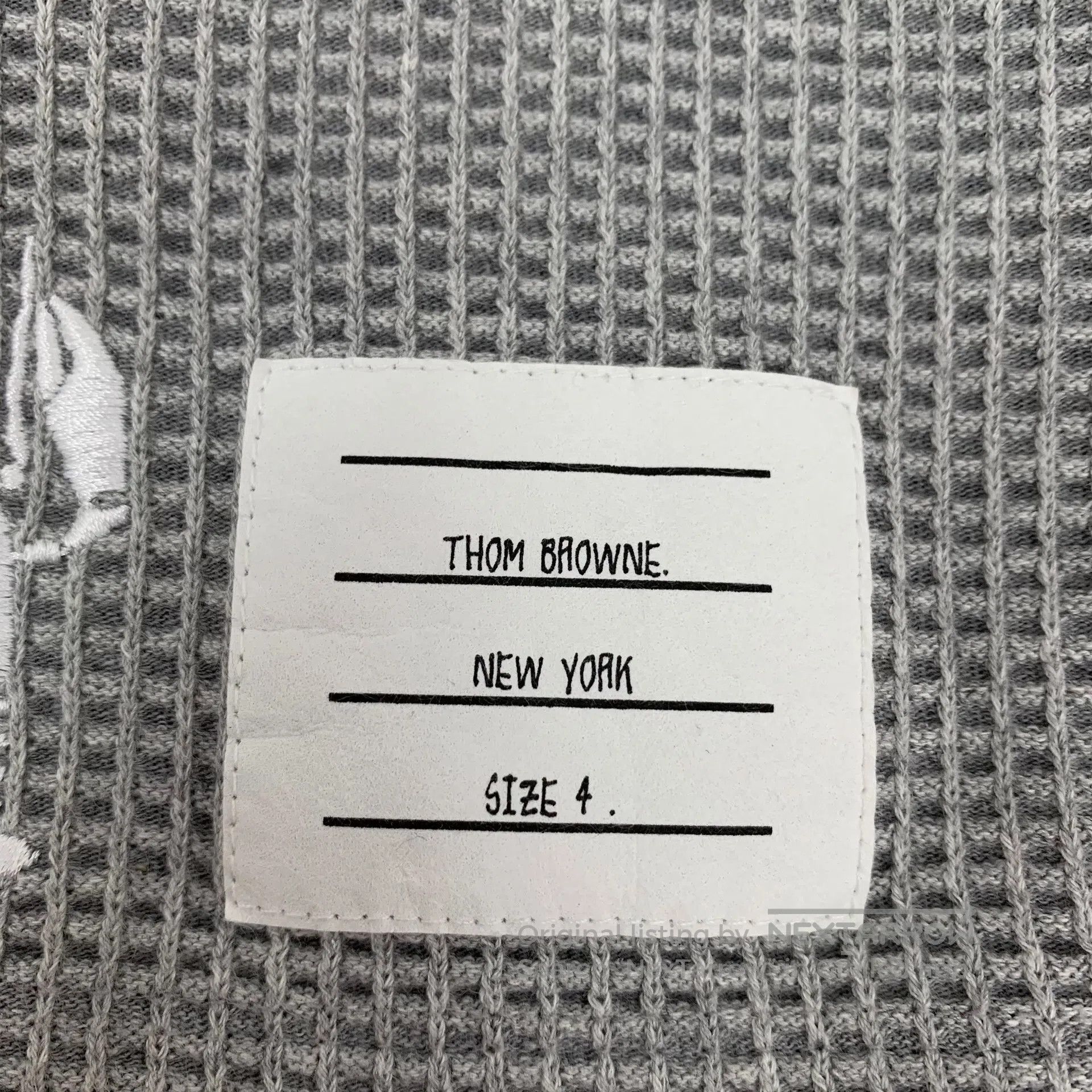 Thom Browne Thom Browne size L Grey lobster all-over print cotton draw Size US 27 - 5 Thumbnail