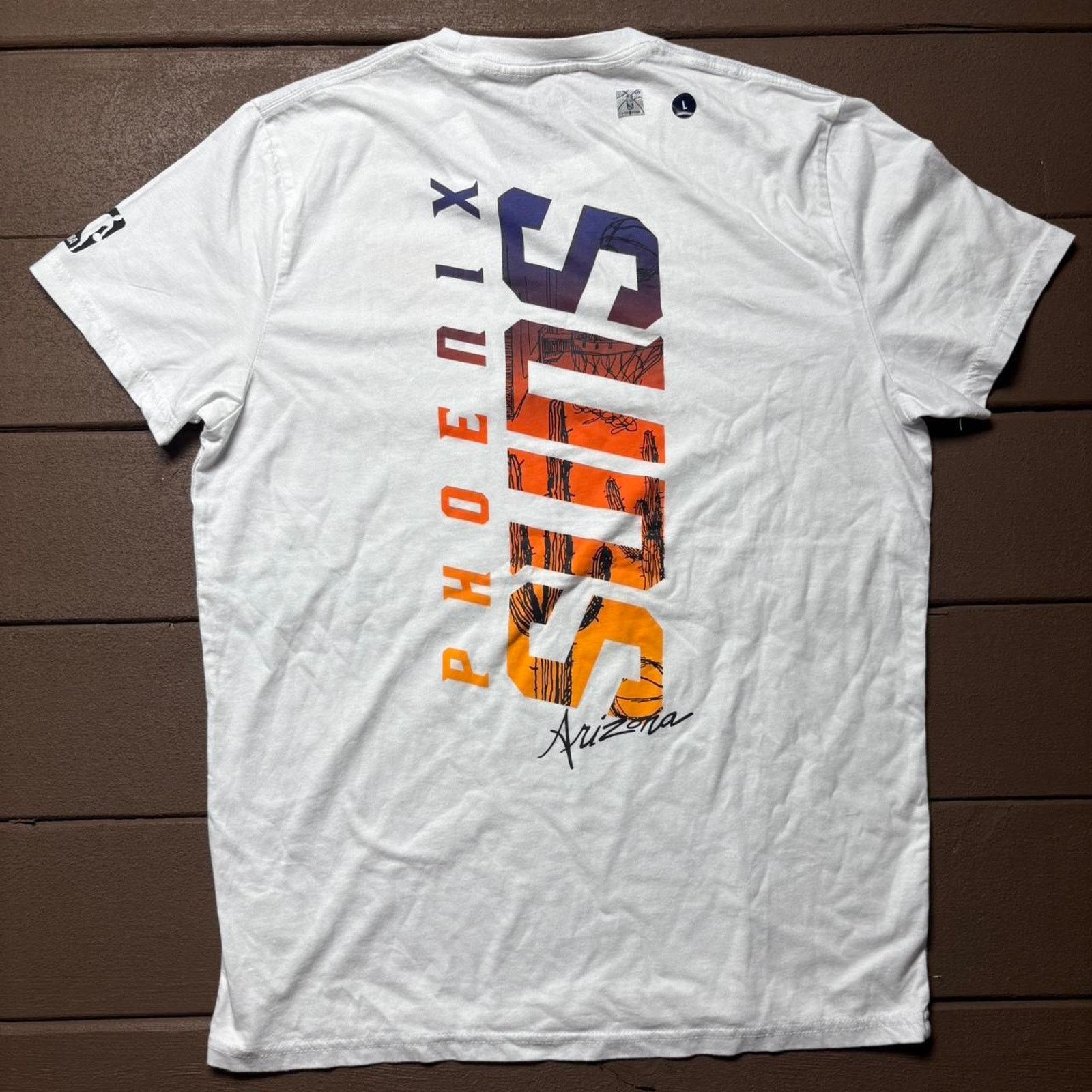 Hollister Hollister White Phoenix Suns NBA Shirt Size US L / EU 52-54 / 3 - 1 Thumbnail