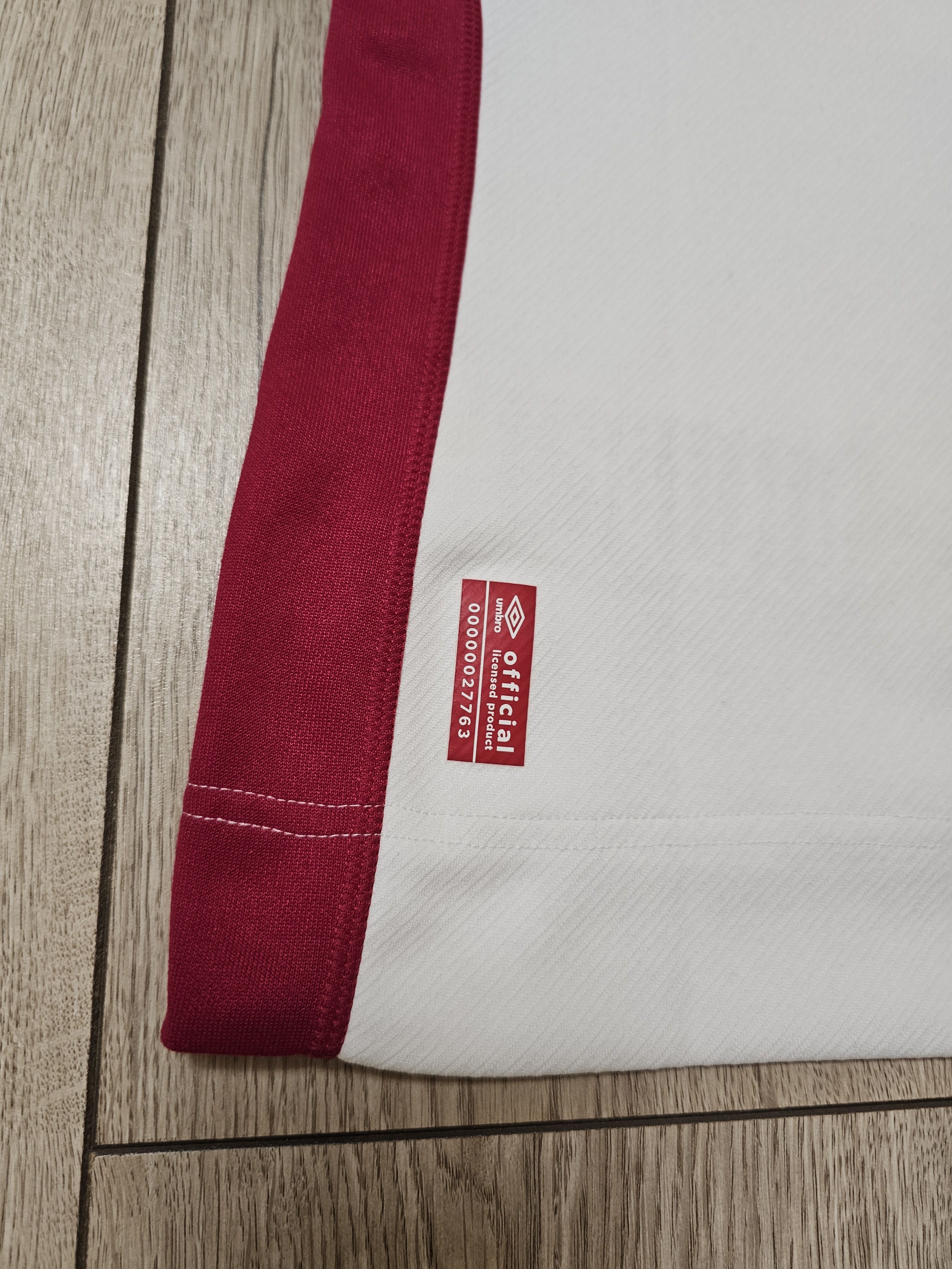 Umbro ENGLAND RUGBY JERSEY ENGLAND RUGBY SHIRT AWAY WHITE O2 Size US L / EU 52-54 / 3 - 5 Thumbnail