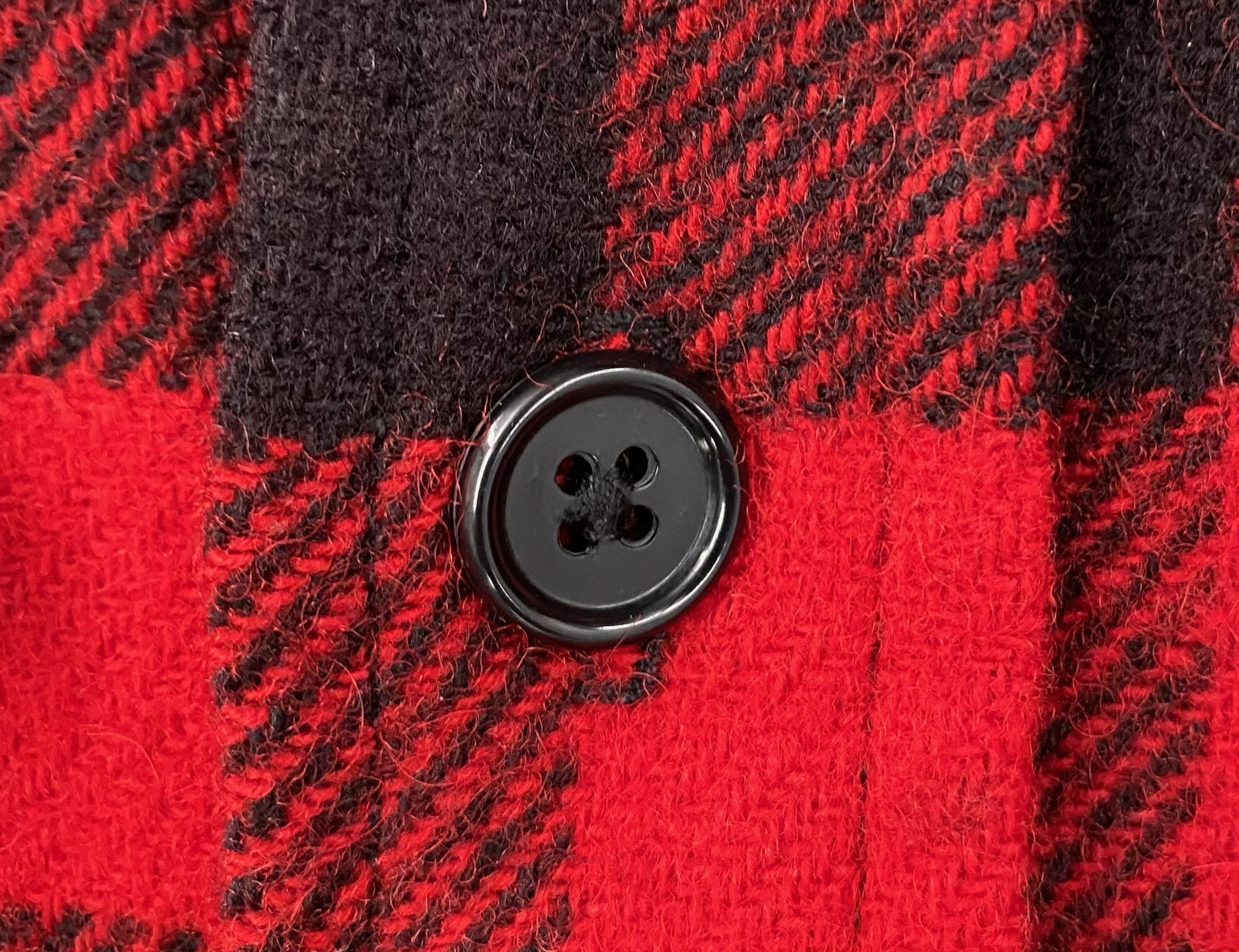 Woolrich Woolen Mills 80’s Woolrich 100% Wool Red Buffalo Plaid Flannel Small Size US S / EU 44-46 / 1 - 2 Thumbnail