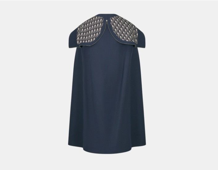 Dior o1w1db10425 317M47A Cape in Blue Size S / US 4 / IT 40 - 2 Thumbnail