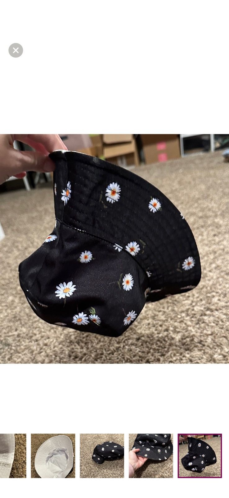 Other Flower bucket hat Size ONE SIZE - 6 Thumbnail