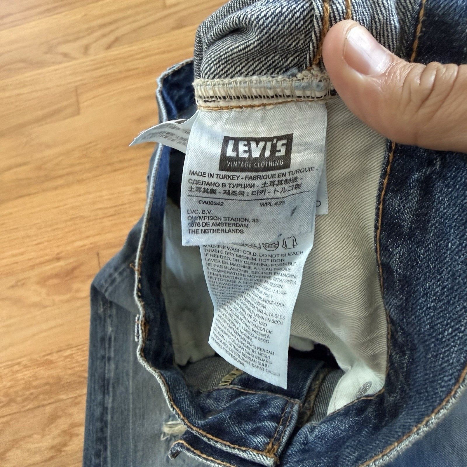 Levi's Vintage Clothing Levi's Vintage Clothing LVC 505 1967 Repaired Selvedge Denim Size US 32 / EU 48 - 11 Thumbnail