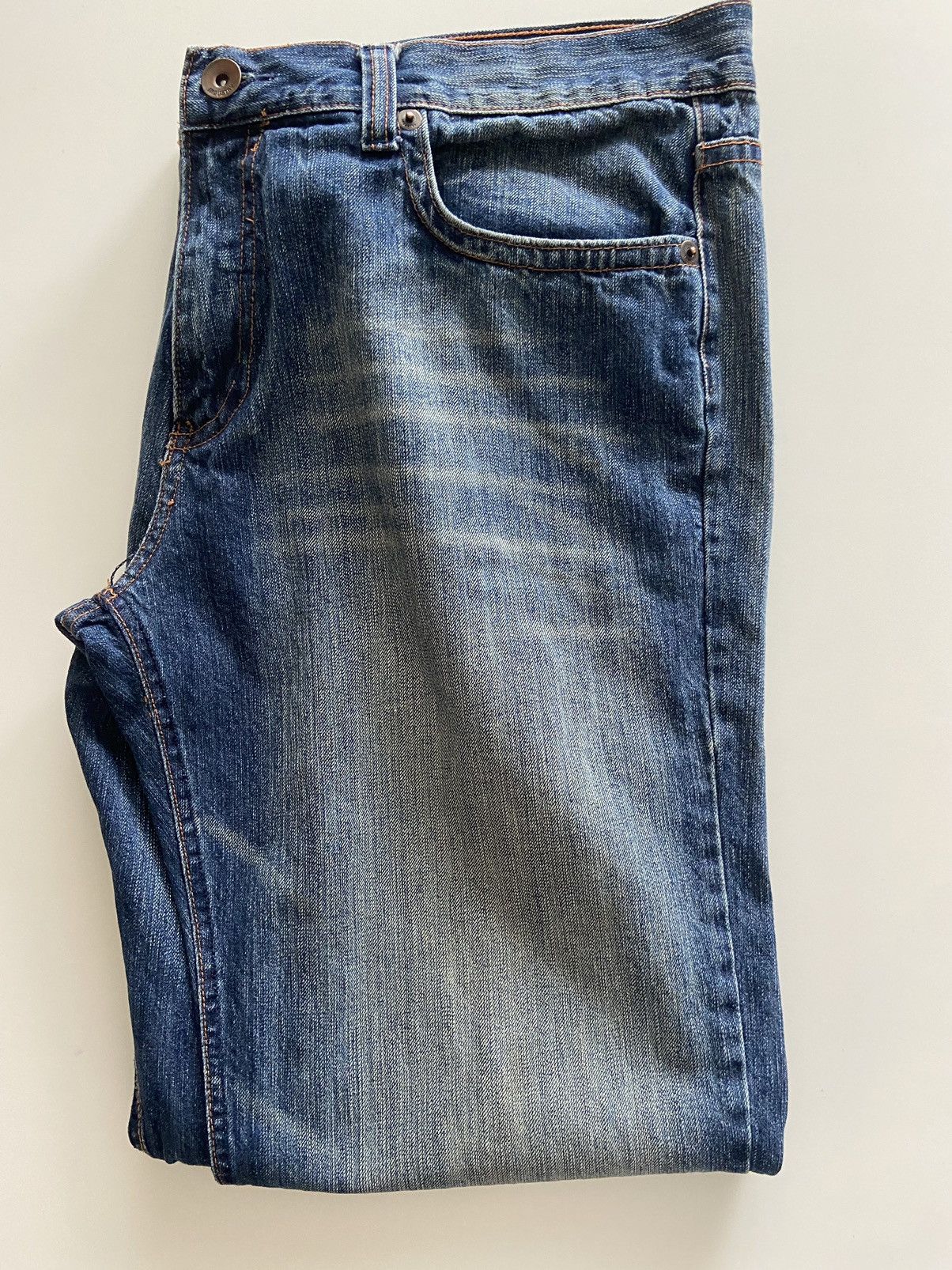 Vintage VINTAGE Y2K FADED JEANS Size US 38 / EU 54 - 3 Thumbnail