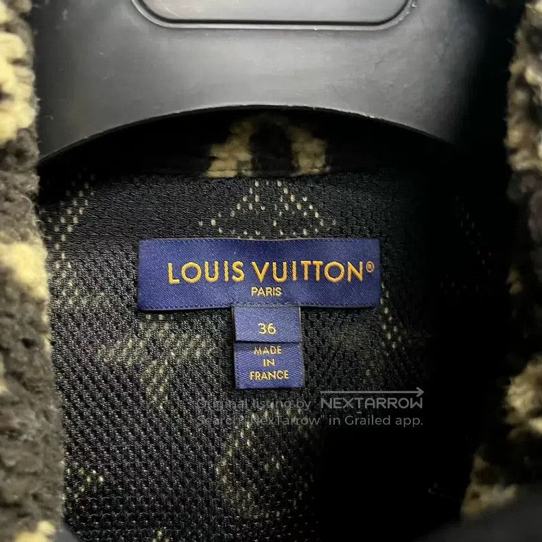Louis Vuitton Louis Vuitton Brown Logo Full Print Standing Neck Hooded S Size XS / US 0-2 / IT 36-38 - 2 Thumbnail