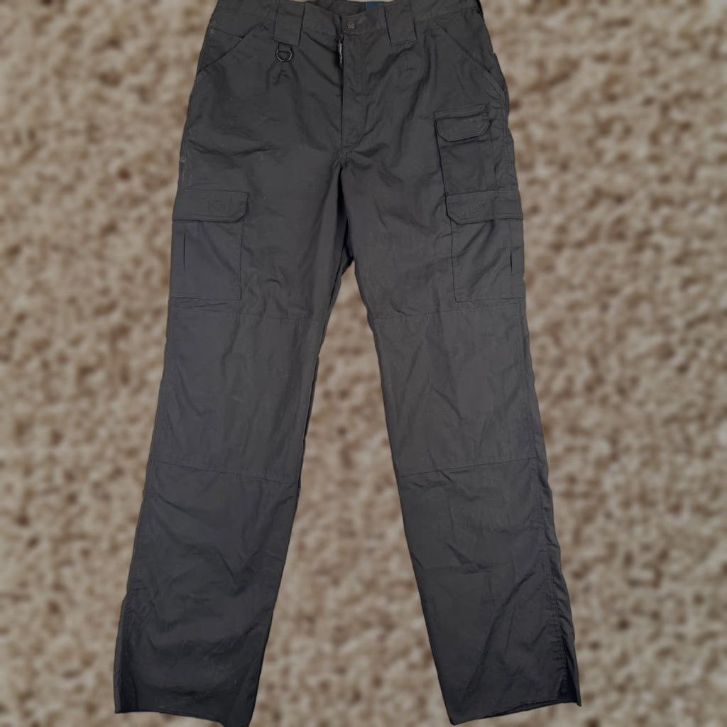 Propper VINTAGE? No — Propper Tactical Pants Women 18 Black Rip-Stop Cargo Un-hemmed LEO 36x35 NEW Size 40" / US 18 - 1 Thumbnail