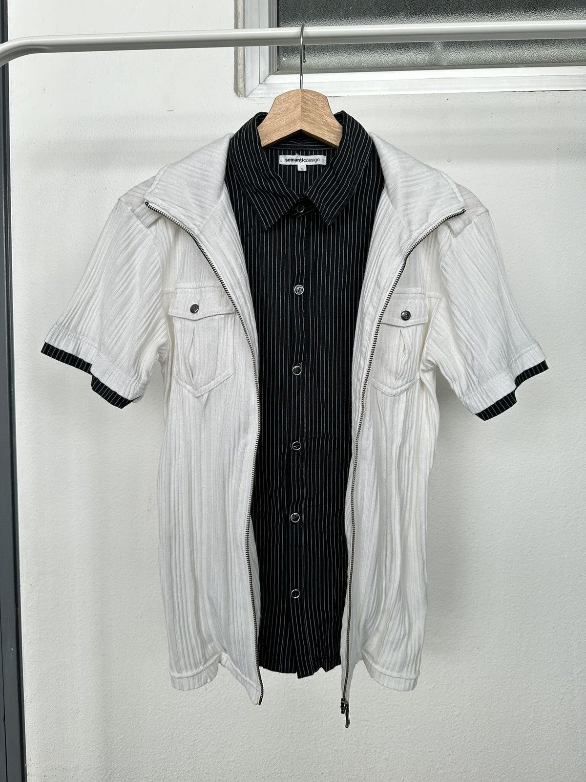 semanticdesign 2010’s Semanticdesign light zipper shirt Size US M / EU 48-50 / 2 - 13 Thumbnail