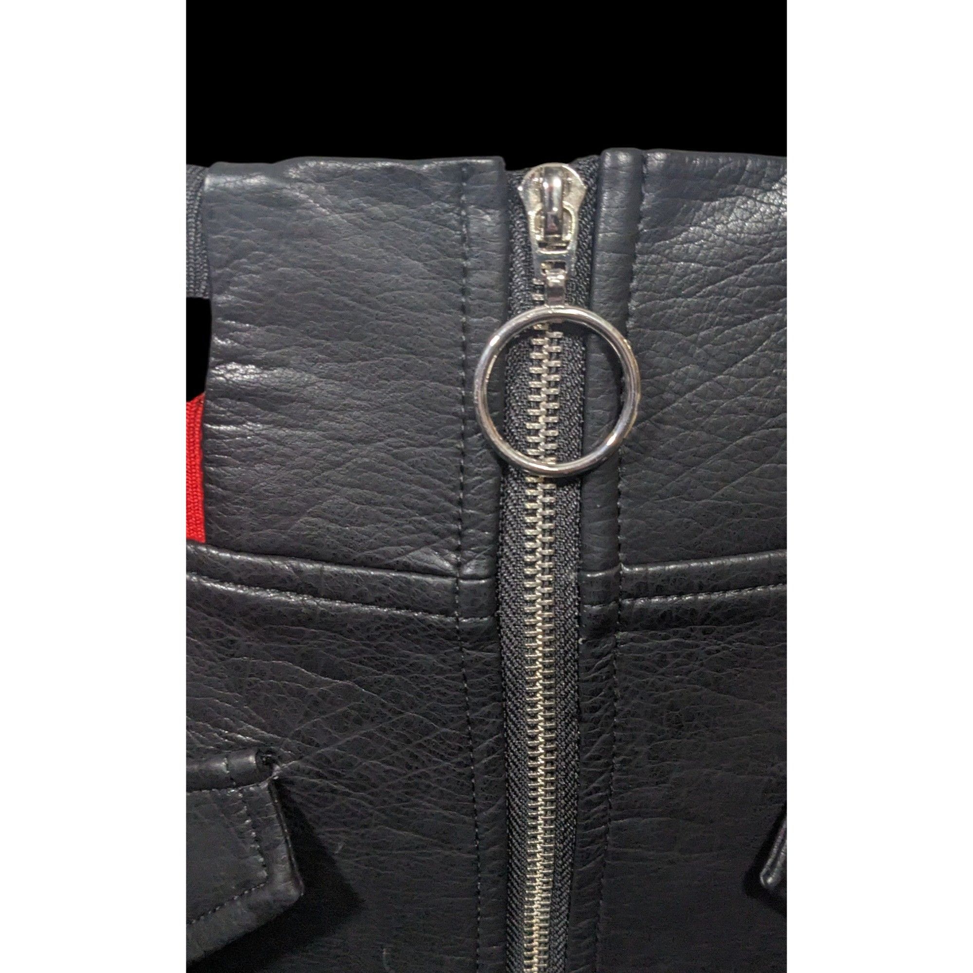 Other Signature8 Sporty Faux Leather Mini Skirt Size Small Size 28" / US 6 / IT 42 - 4 Thumbnail