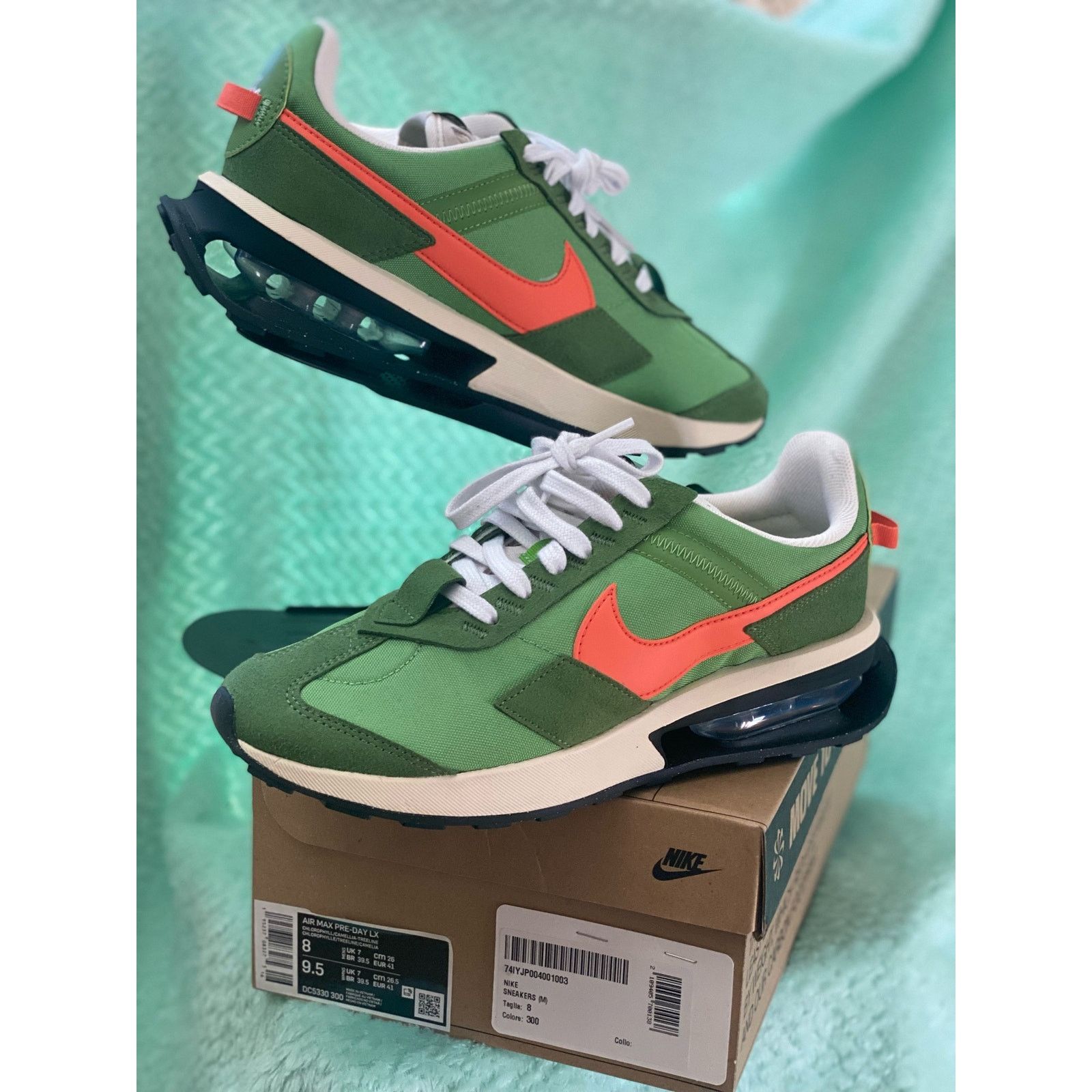 Size 5.5M/7W - Air Max Pre-Day ChlorophyII Green sold