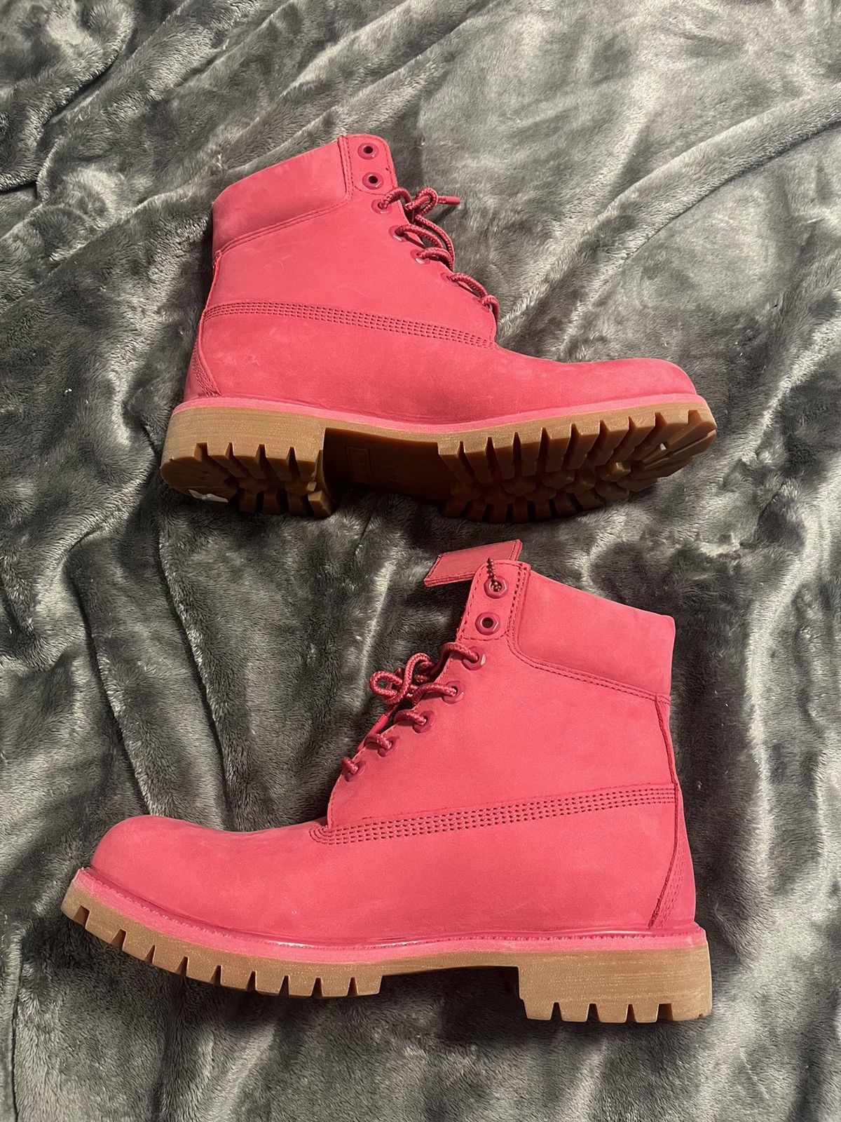 Timberland Pink Timbs Size US 9 / IT 39 - 2 Thumbnail
