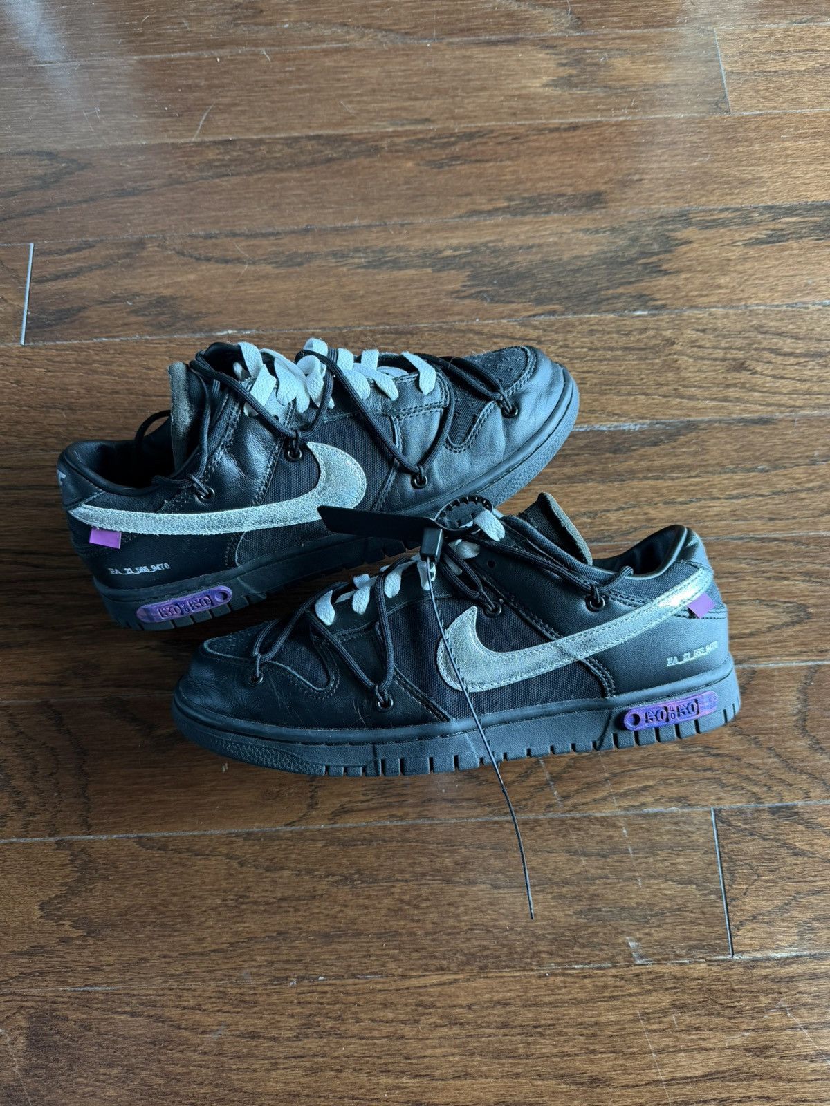 Nike × Off-White Nike Off White Dunk Lot 50 Size 8.5 Size US 8.5 / EU 41-42 - 1 Thumbnail