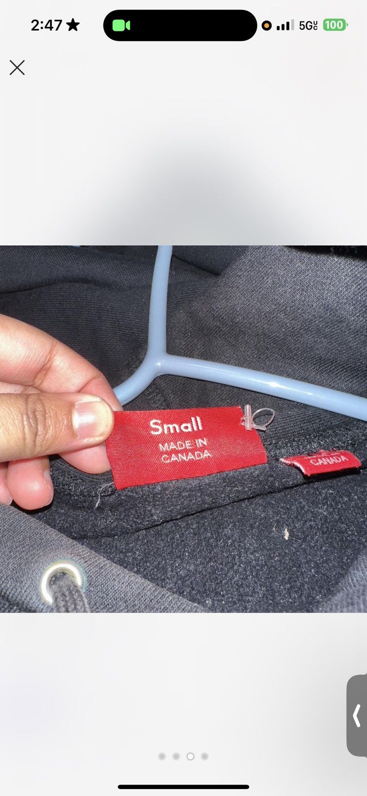 Supreme Supreme hoodie Size US S / EU 44-46 / 1 - 3 Thumbnail