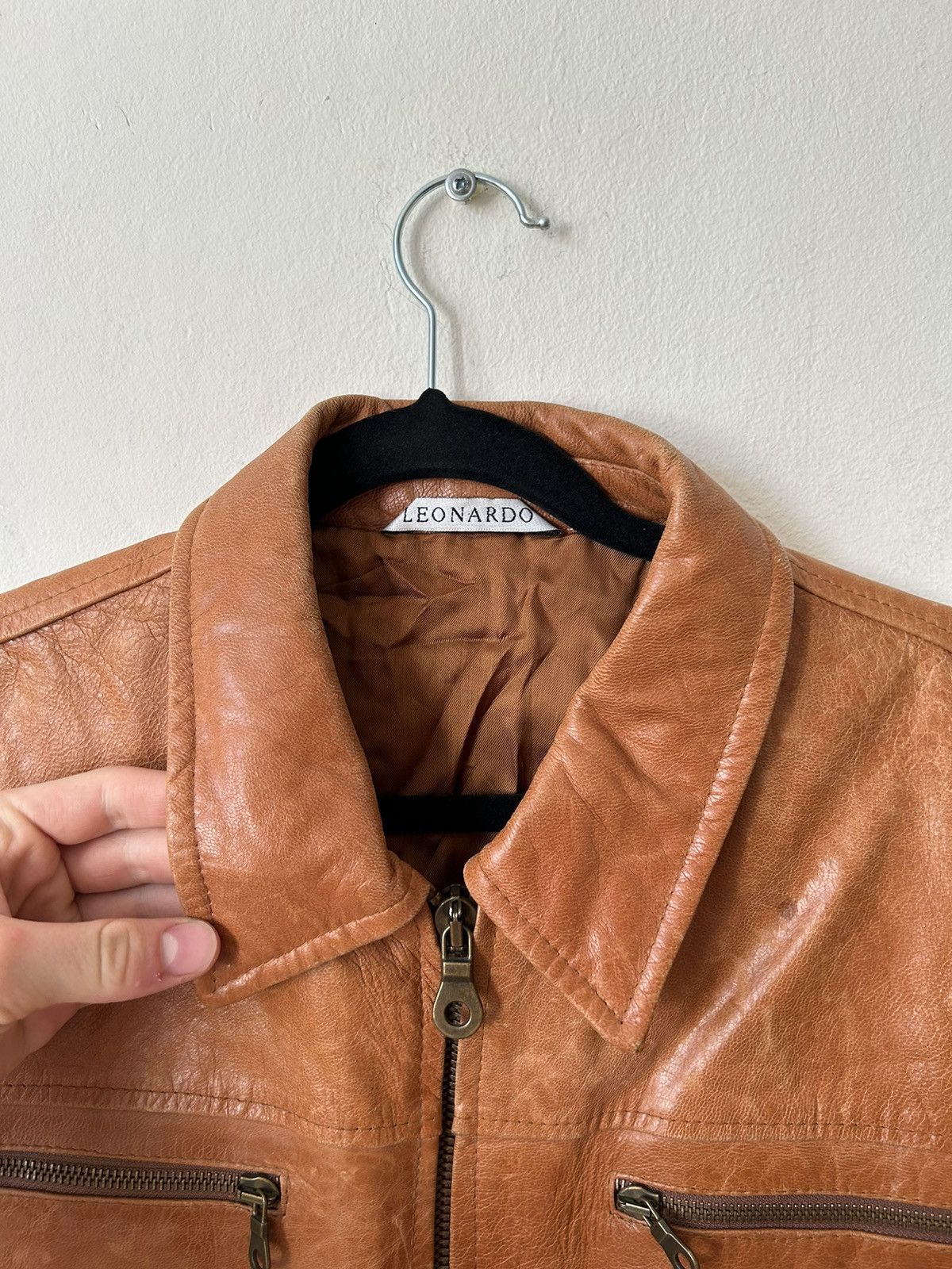Other Leather Jacket PVC Polyester y2k Distressed Heavy M Size US M / EU 48-50 / 2 - 3 Thumbnail