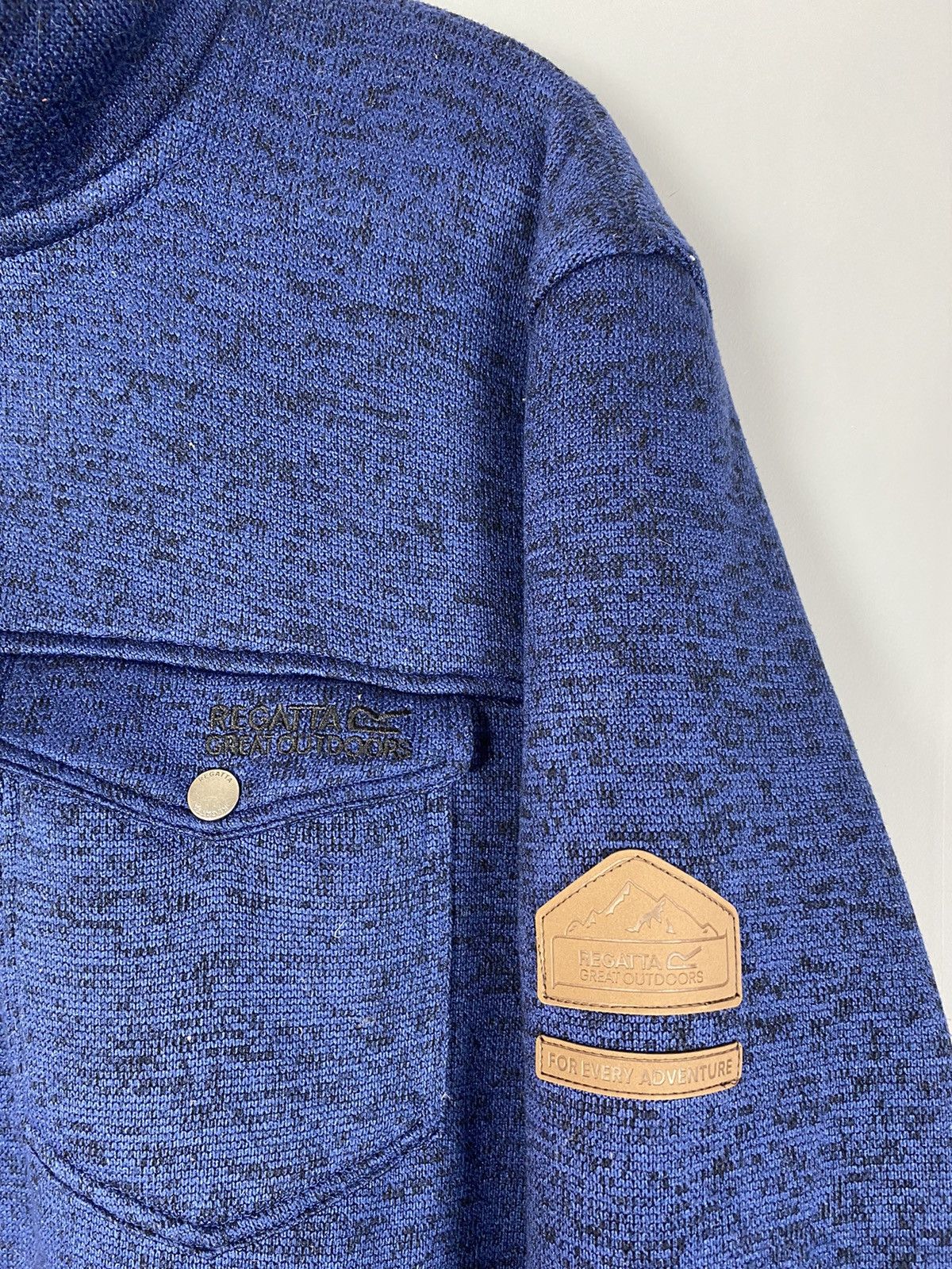 Japanese Brand × Vintage Vintage regatta fleece jacket Size US XL / EU 56 / 4 - 4 Thumbnail