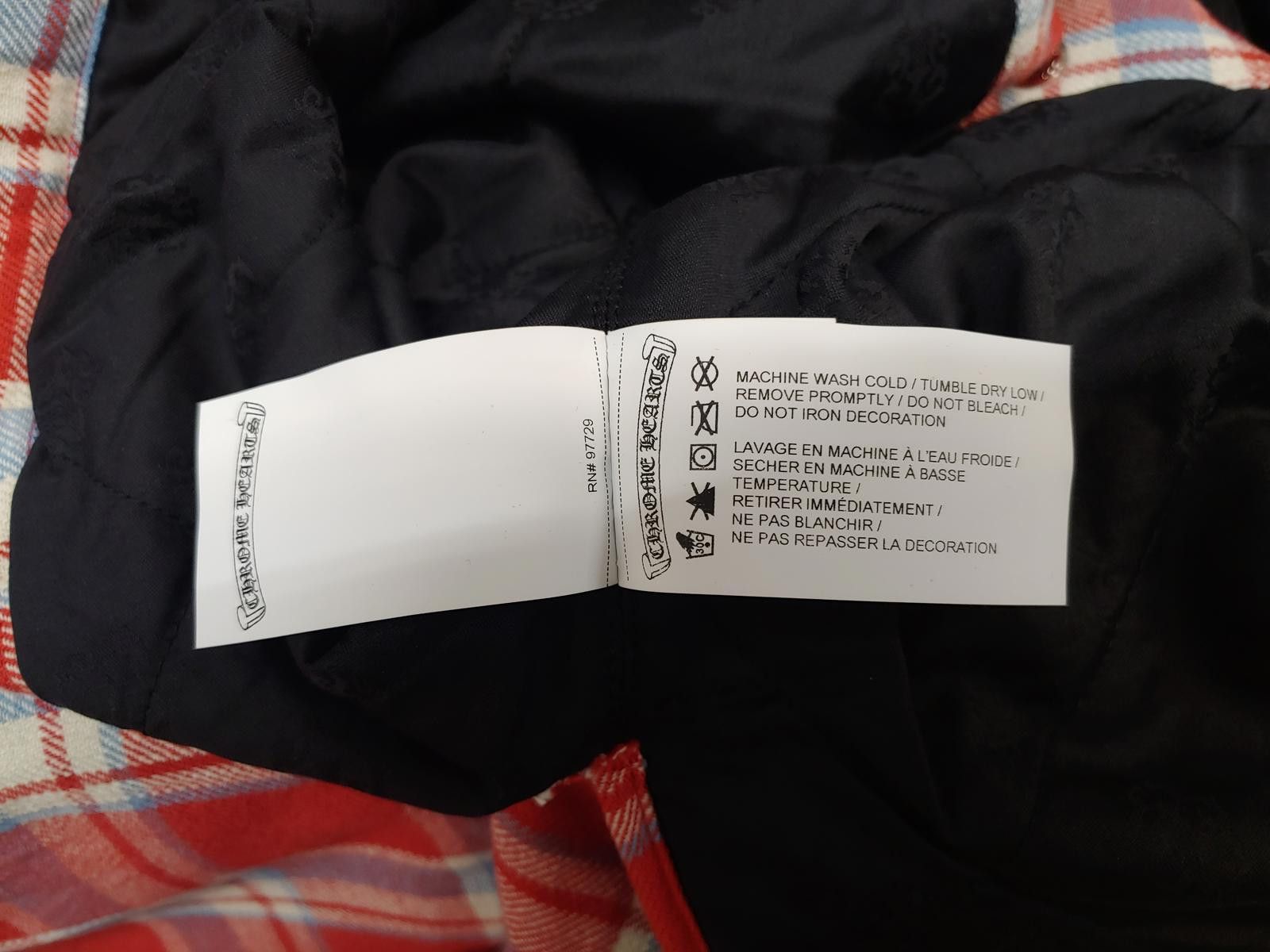 Chrome Hearts Chrome Hearts Padded Flannel Shirt Size ONE SIZE - 5 Thumbnail