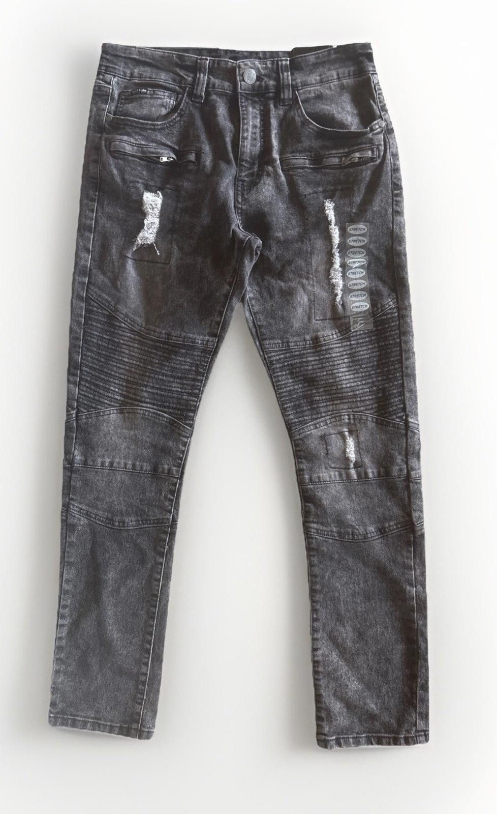 Phat Farm PHAT FARM Classic MEN'S DISTRESSED Black Ripped JEANS 30X30 Size US 30 / EU 46 - 1 Thumbnail