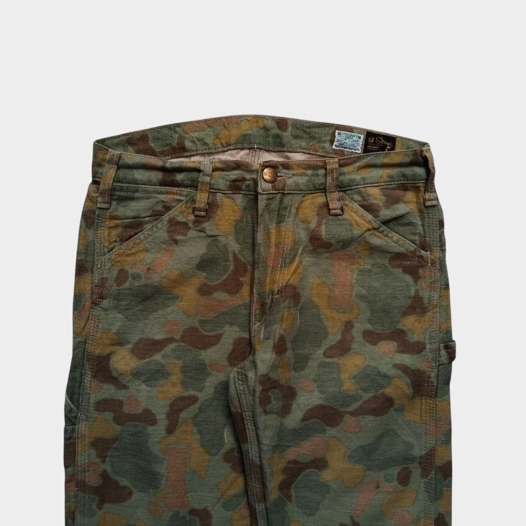 Orslow Orslow slim fit frogskin camo painter pant Size US 28 / EU 44 - 3 Thumbnail