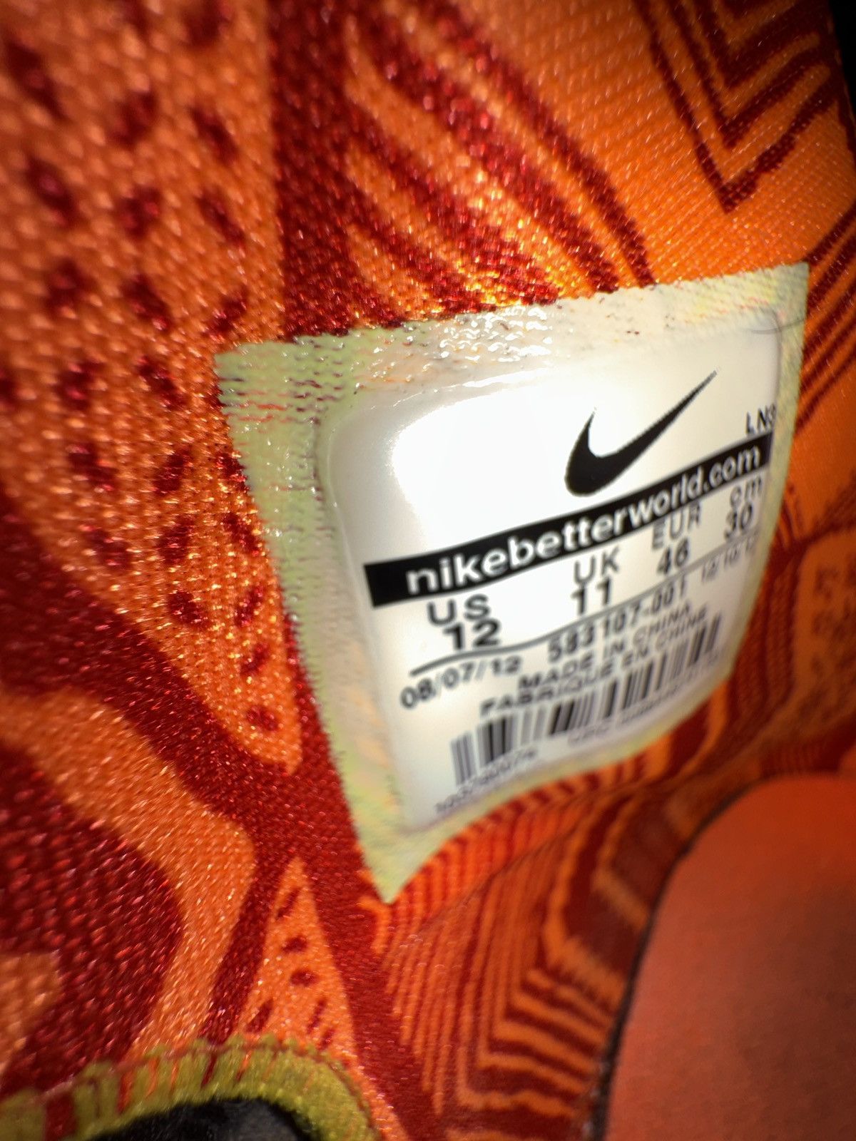 Nike Nike KD 5 BHM Size US 12 / EU 45 - 6 Thumbnail