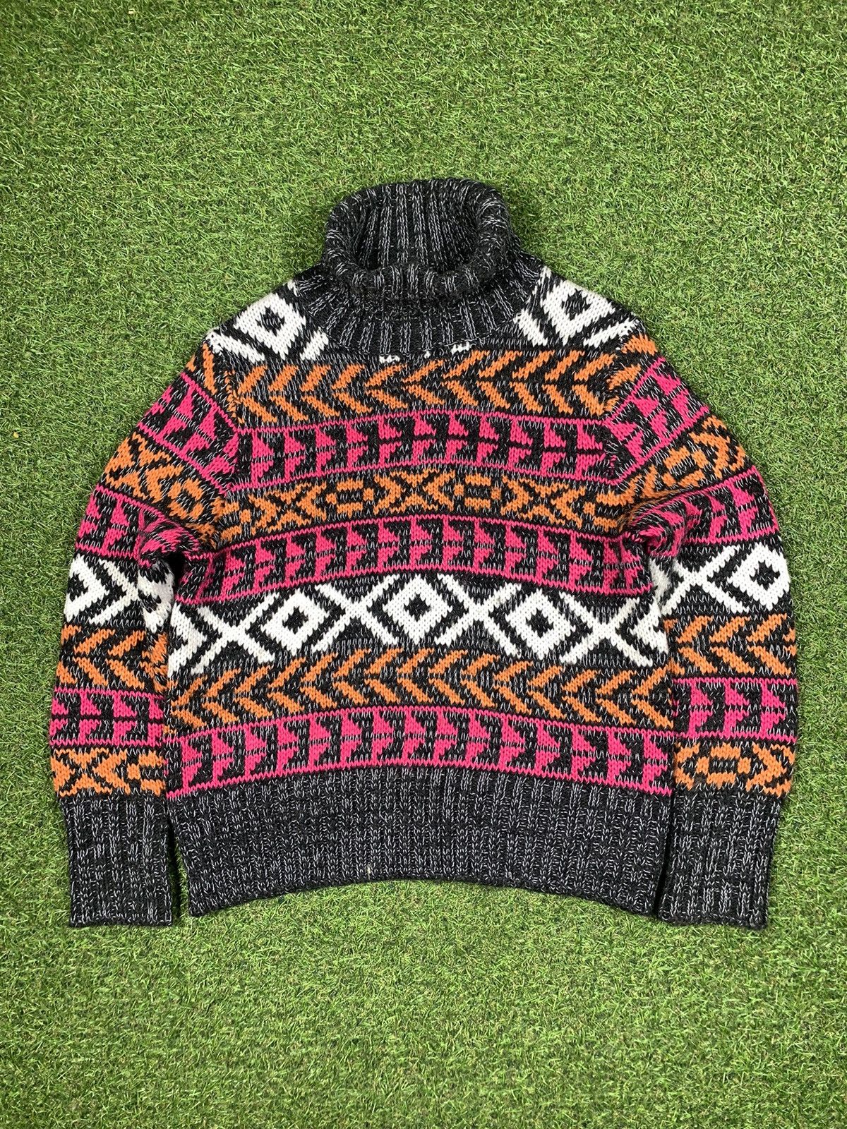 Vintage Vintage 90s Japanese sweater Coogi style streetwear Size US M / EU 48-50 / 2 - 1 Thumbnail