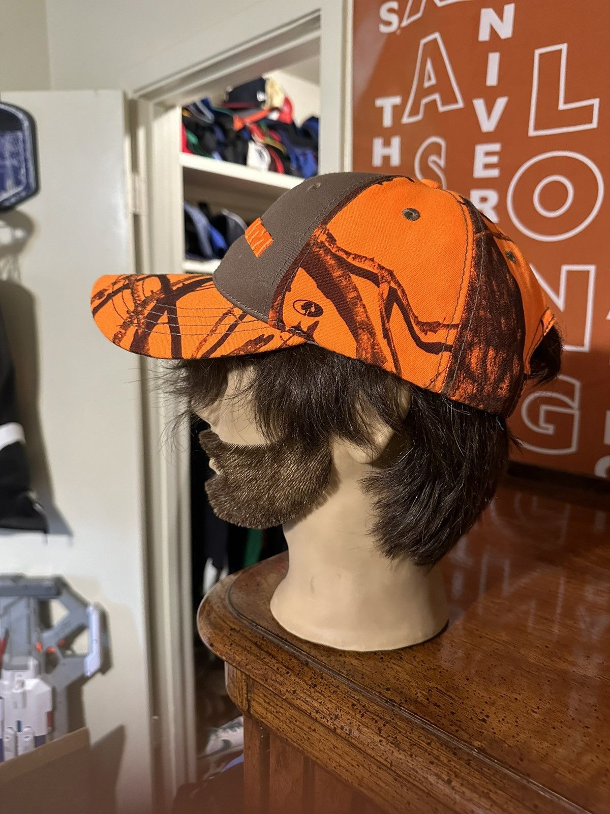 New Era × Vintage Vintage Dodge Ram “orange & brown” hat 90s Size ONE SIZE - 5 Thumbnail