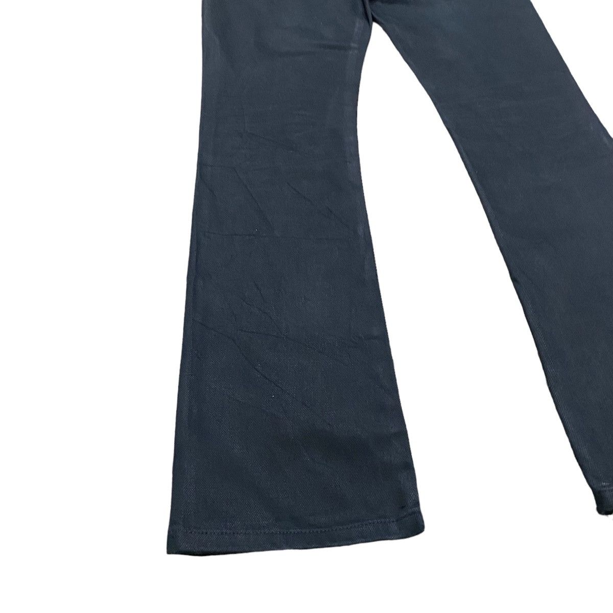 RIPVANWINKLE Rip Van Winkle Black Denim Flare Jeans Size 26" / US 2 / IT 38 - 14 Thumbnail