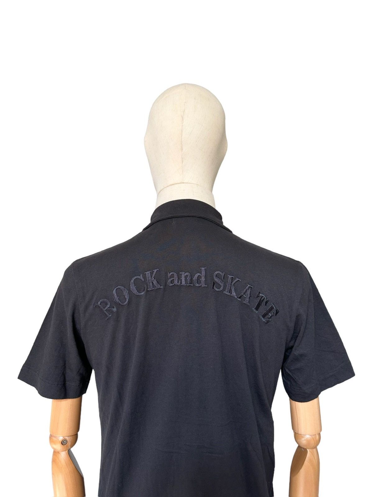 Japanese Brand Rare ZWEISCHWARZE Skate and rock cotton shirt Size US S / EU 44-46 / 1 - 10 Thumbnail