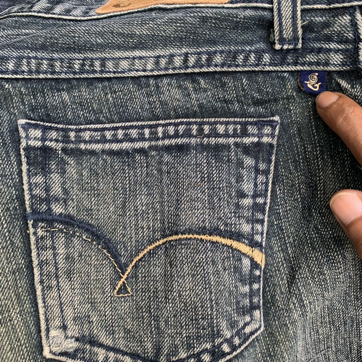 Edwin Vintage Y2K Japan Edwin Jeans Flare Bootcut Denim Pants Size 29" - 13 Thumbnail