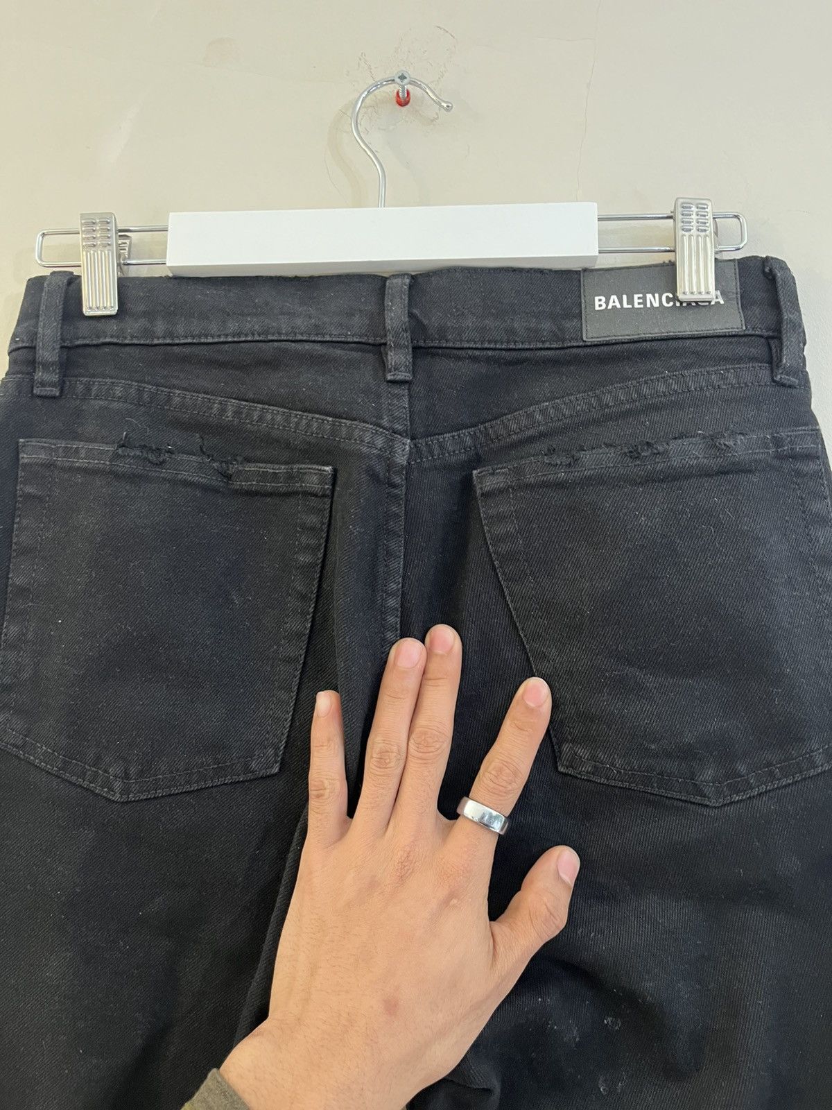 Balenciaga Balenciaga frayed hem denim 31 Size US 31 - 6 Thumbnail