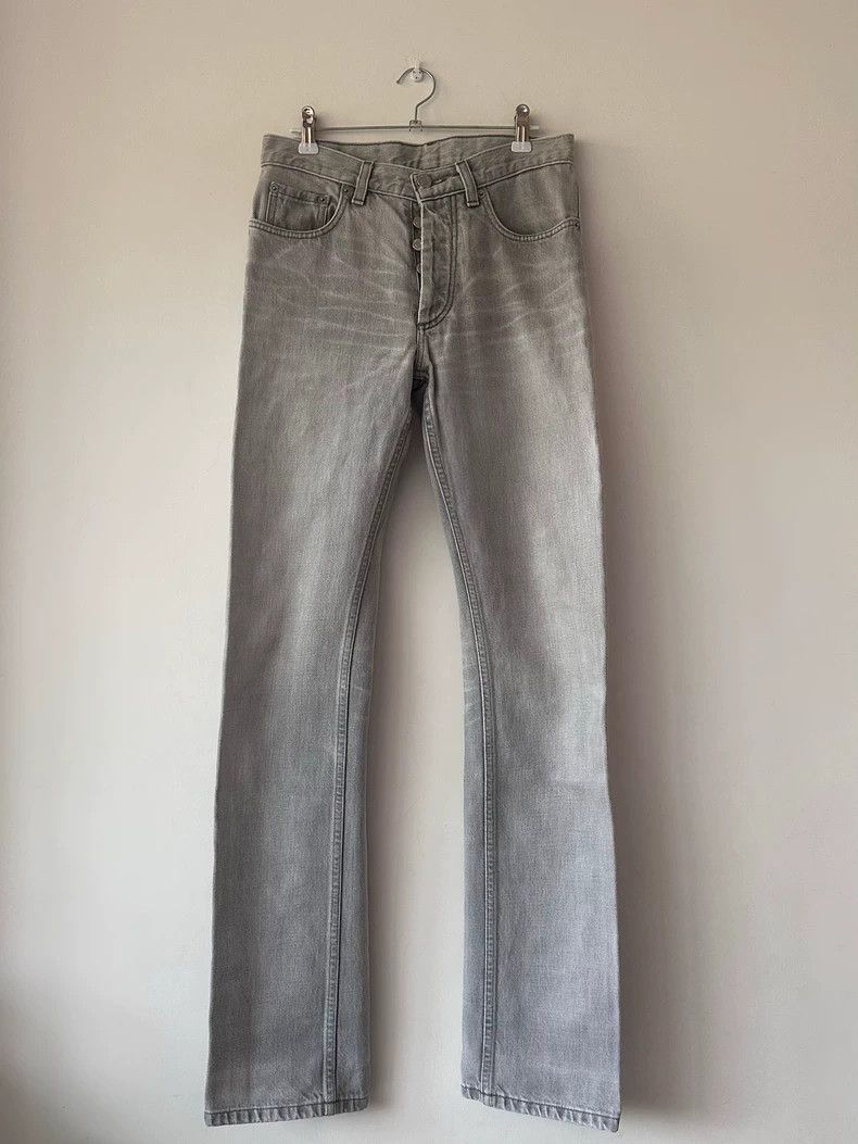 Helmut Lang HELMUT LANG Grey buffalo jeans Size US 26 / EU 42 - 1 Thumbnail