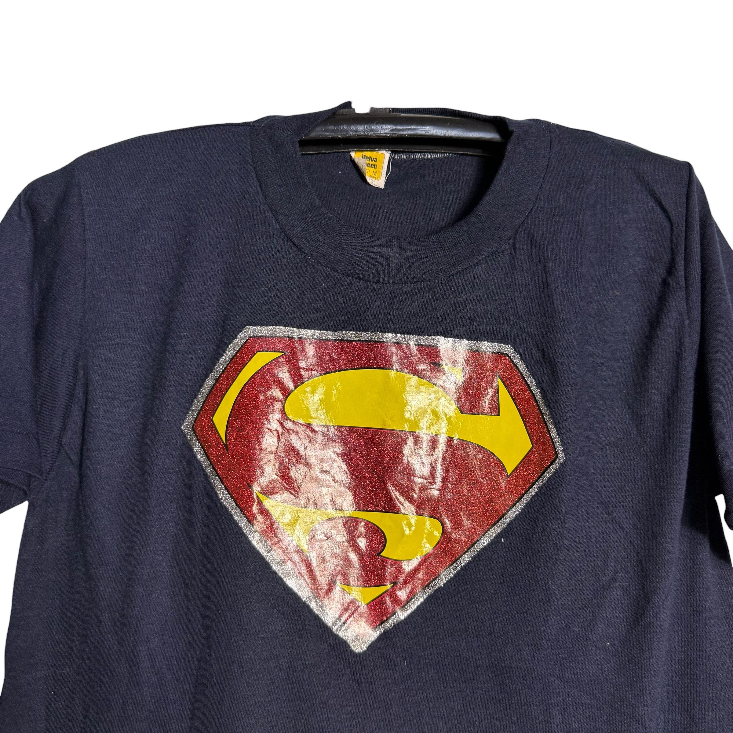 DC Comics 🔥RARE🔥Vintage Superman Logo DC Comic 50/50 Tshirt Size US M / EU 48-50 / 2 - 2 Thumbnail