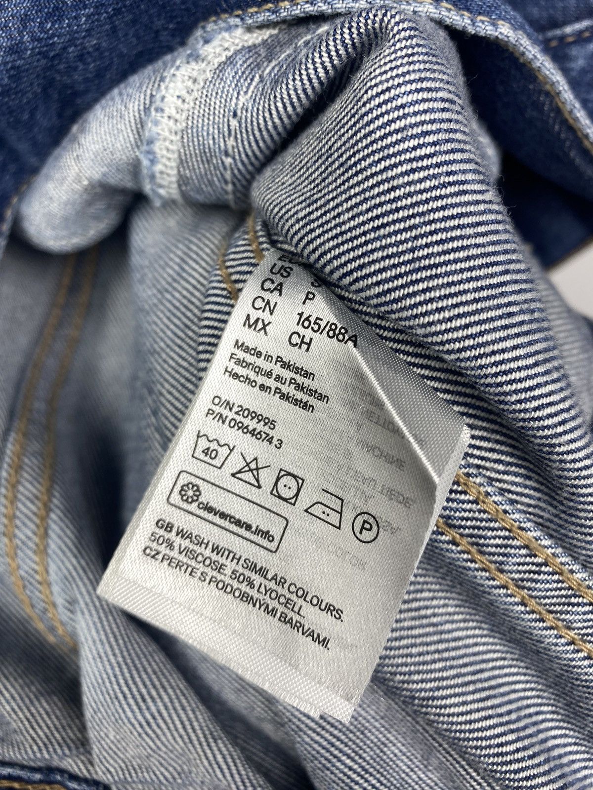 H&M × Lee LEE x H&M USA American Western Style DENIM JACKET Size US S / EU 44-46 / 1 - 9 Thumbnail