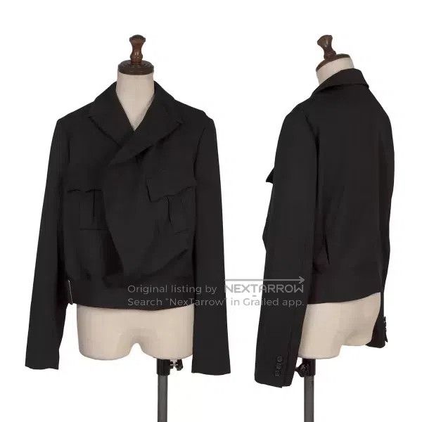 Comme des Garcons Comme des Garcons Black vintage design blazer top Size M / US 6-8 / IT 42-44 - 1 Thumbnail