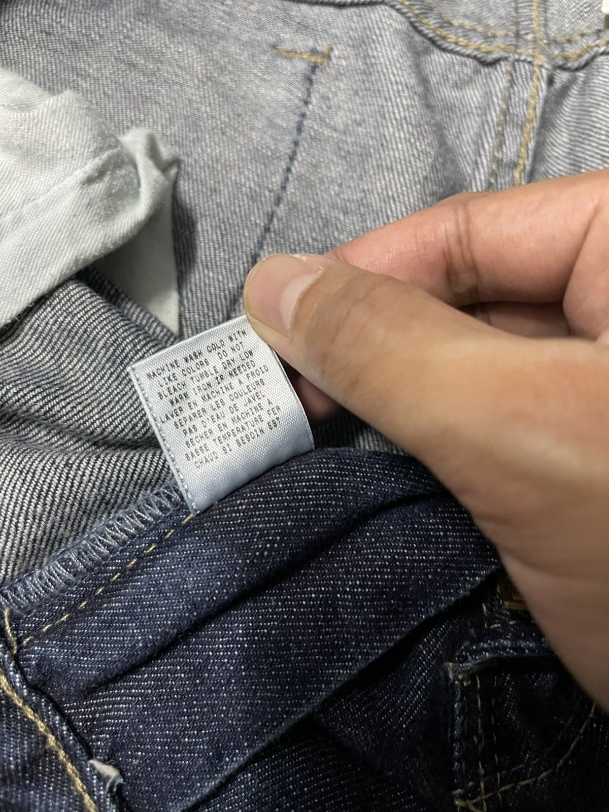 Guess × Japanese Brand Guess Denim Jeans Blue Size US 34 / EU 50 - 10 Thumbnail