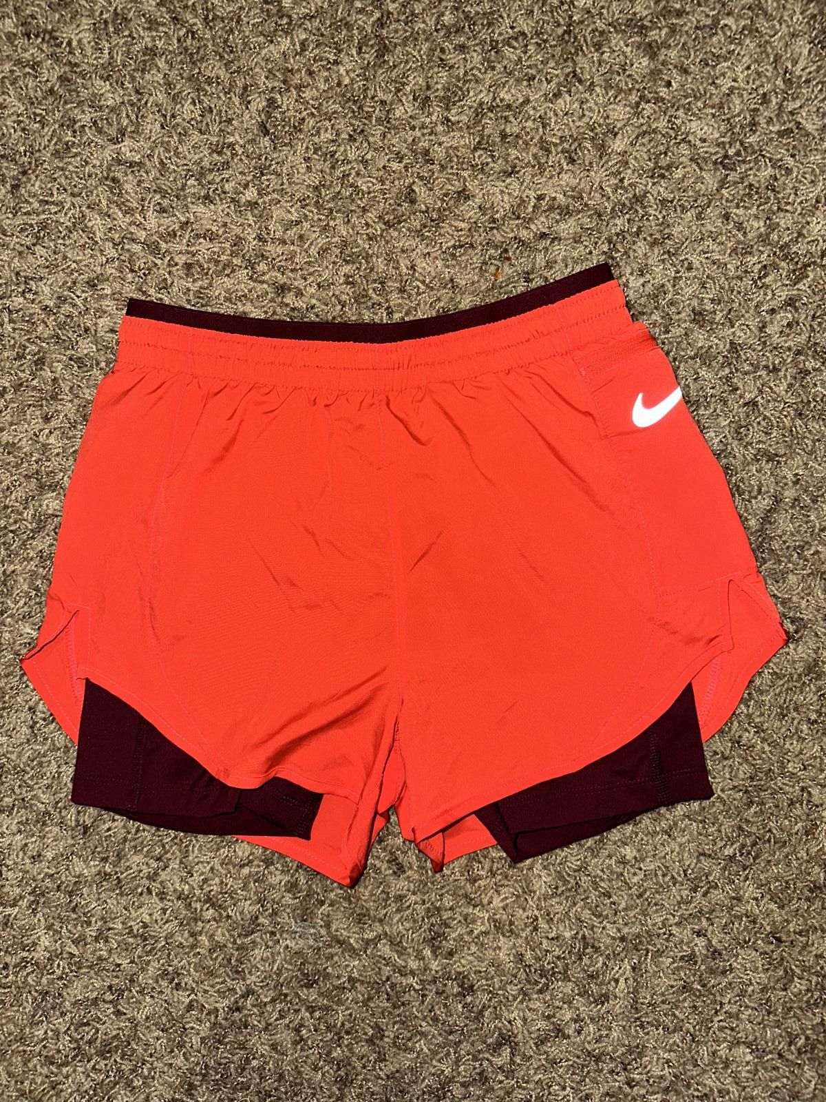 Nike Nike Women’s Tempo Luxe 2-In-1 Running Shorts Size 26" / US 2 / IT 38 - 1 Thumbnail