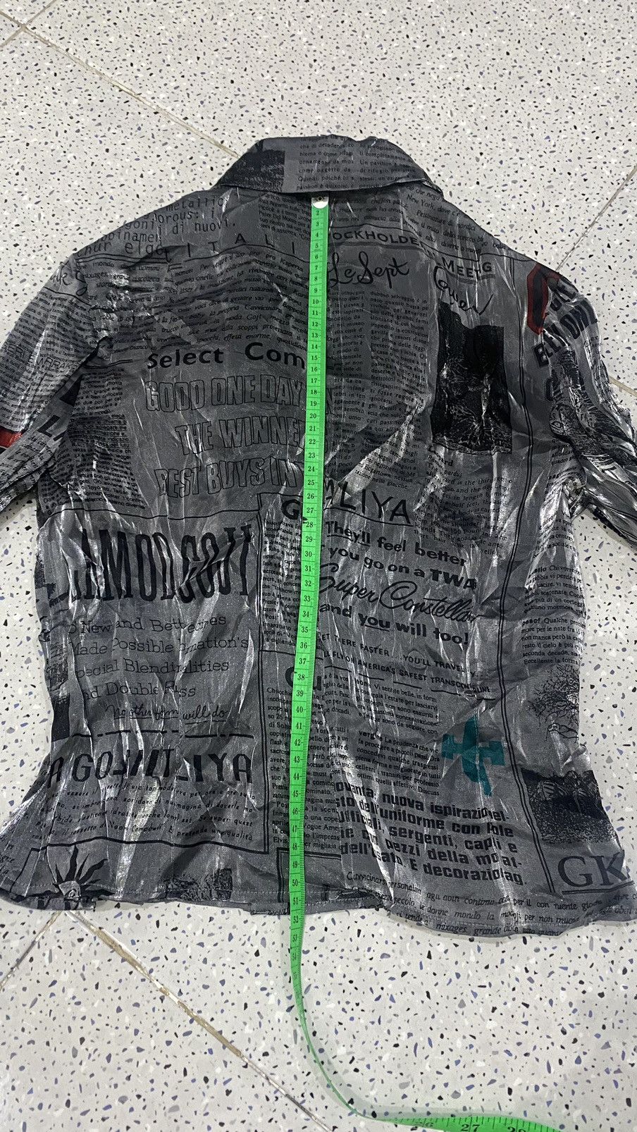 Japanese Brand Y2K Unknown Japanese Shimmer Button Up Size S / US 4 / IT 40 - 16 Thumbnail
