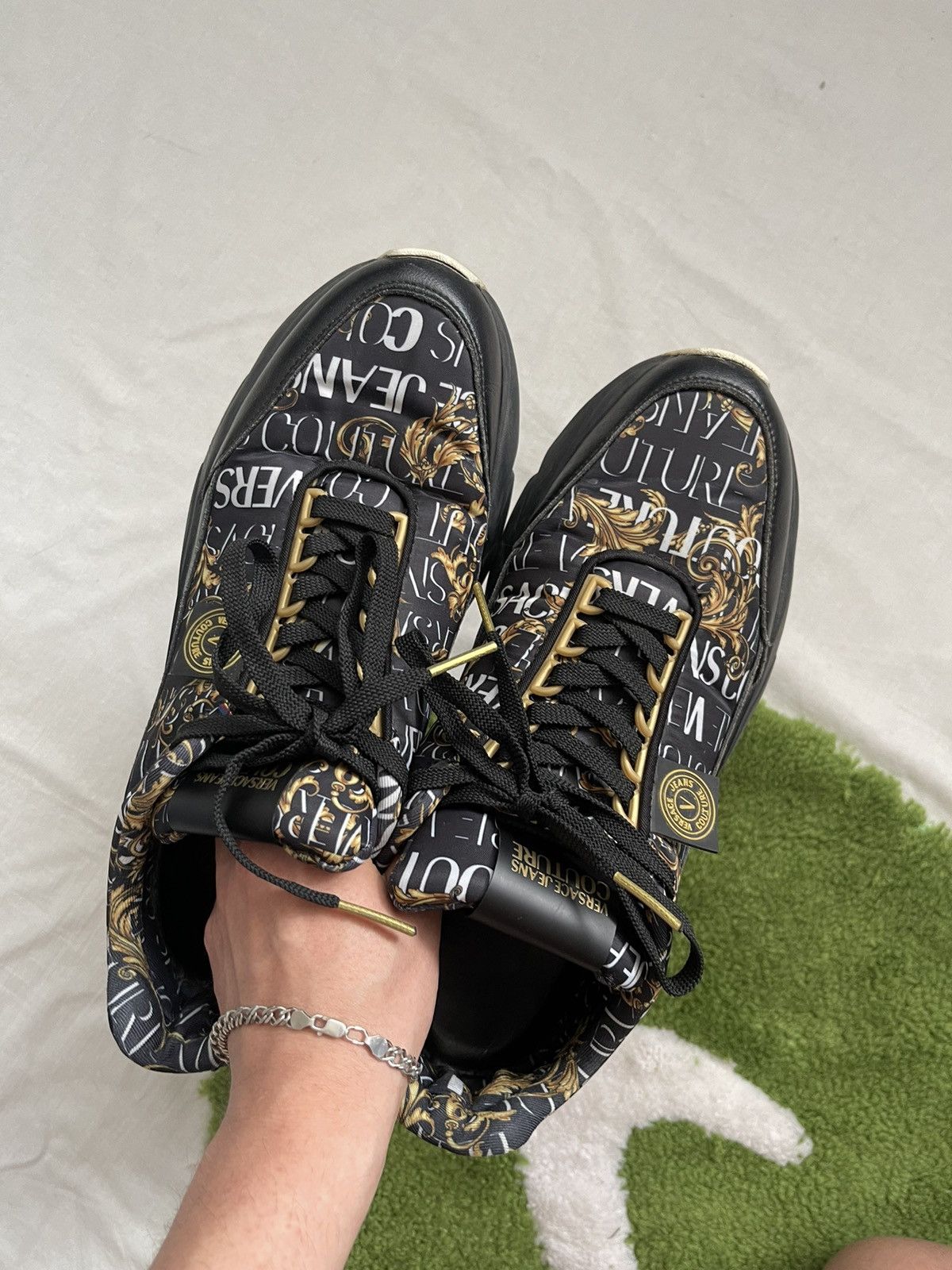 Versace × Versace Jeans Couture Sneakers Versace Jeans Couture Size US 11.5 / EU 44-45 - 3 Thumbnail